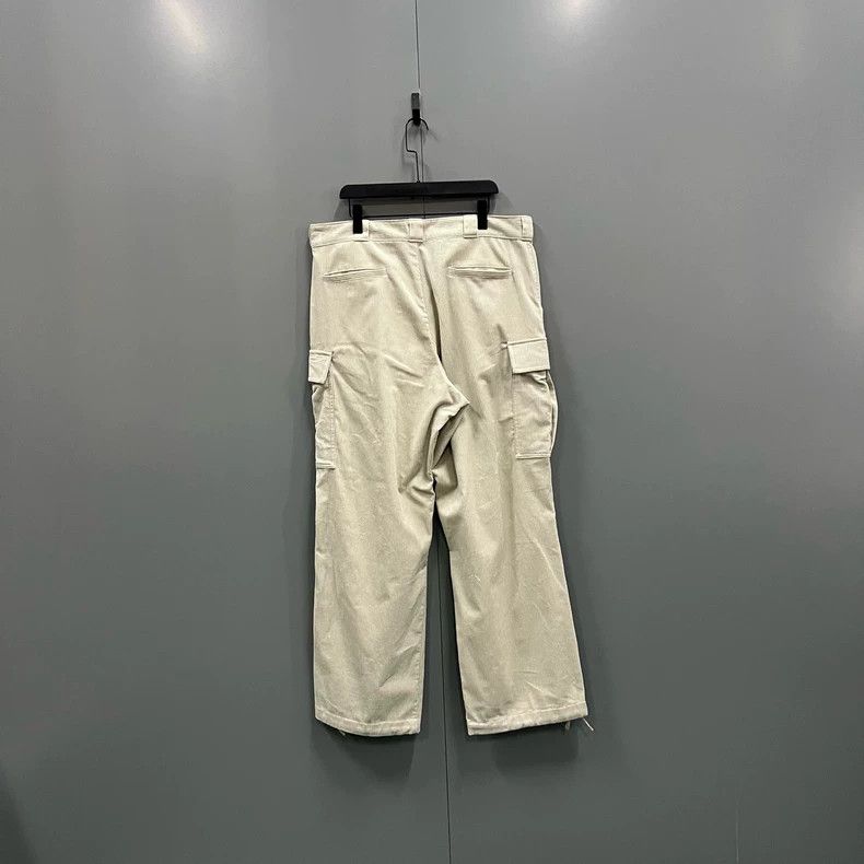 Prada PRADA Beige Corduroy Cargo Pants XL - dmc Size US 38 / EU 54 - 2 Thumbnail