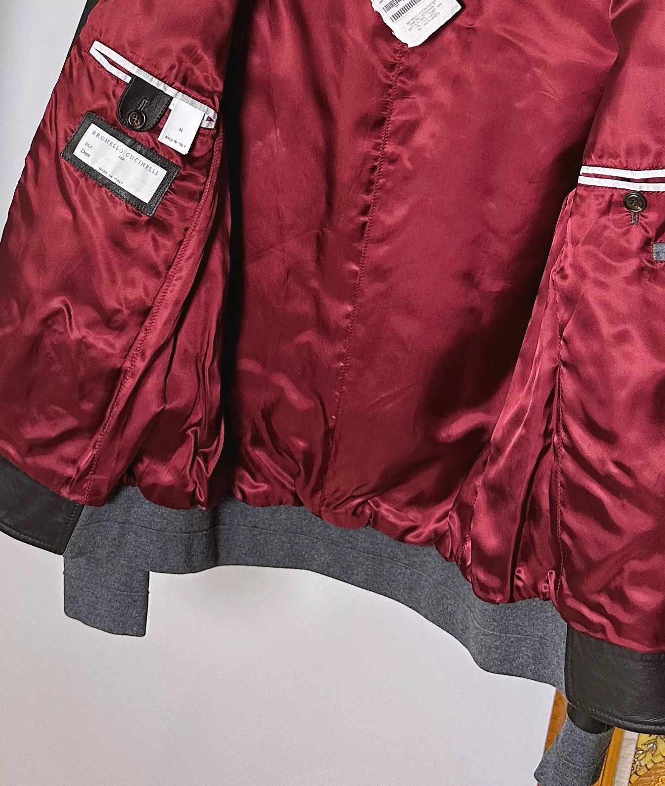 Brunello Cucinelli Brunello Cucinelli Lambskin Leather Jacket Size US M / EU 48-50 / 2 - 5 Thumbnail