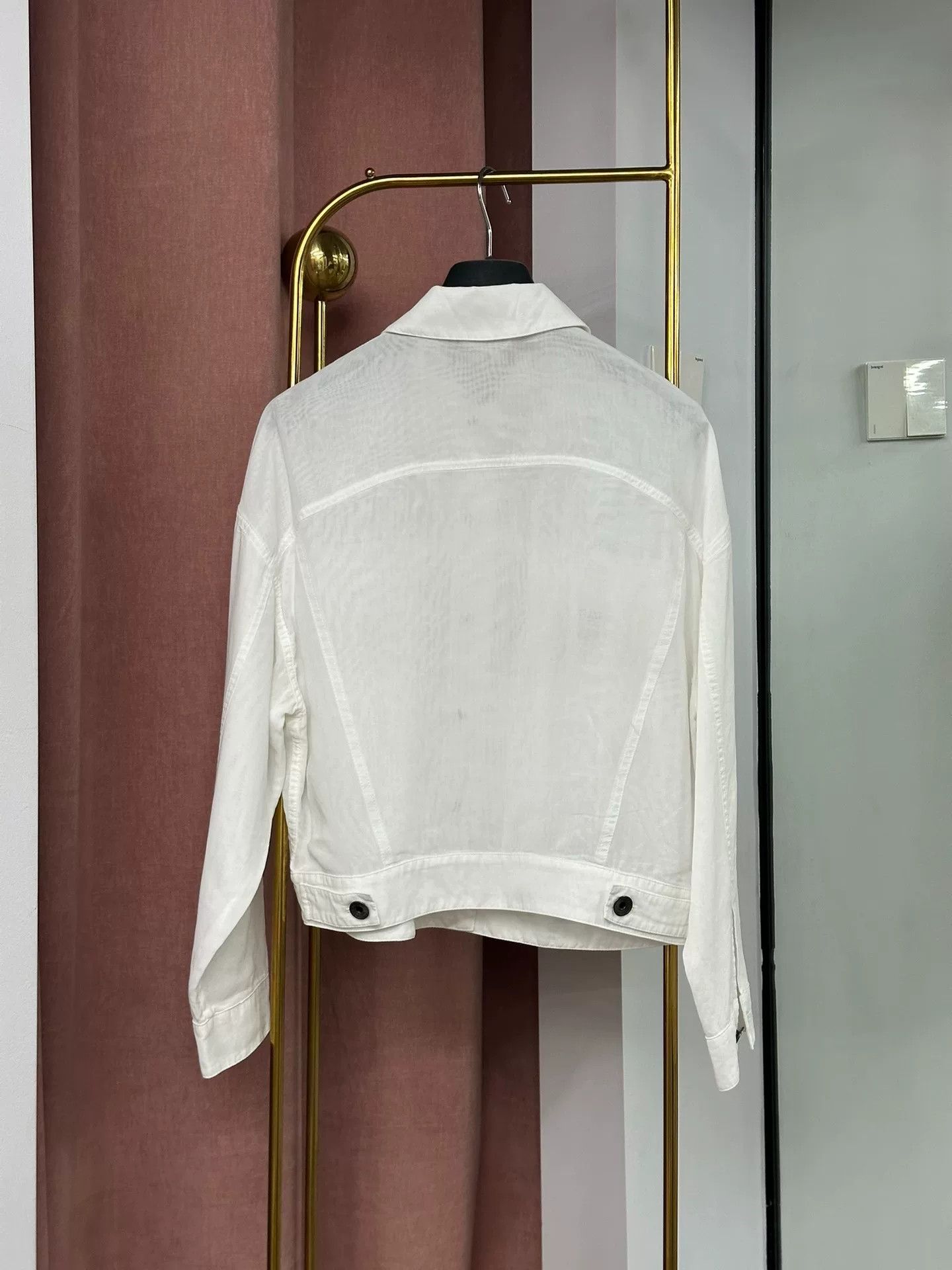 Brunello Cucinelli Brunello Cucinelli White Long Sleeve Shirt Size US S / EU 44-46 / 1 - 4 Thumbnail
