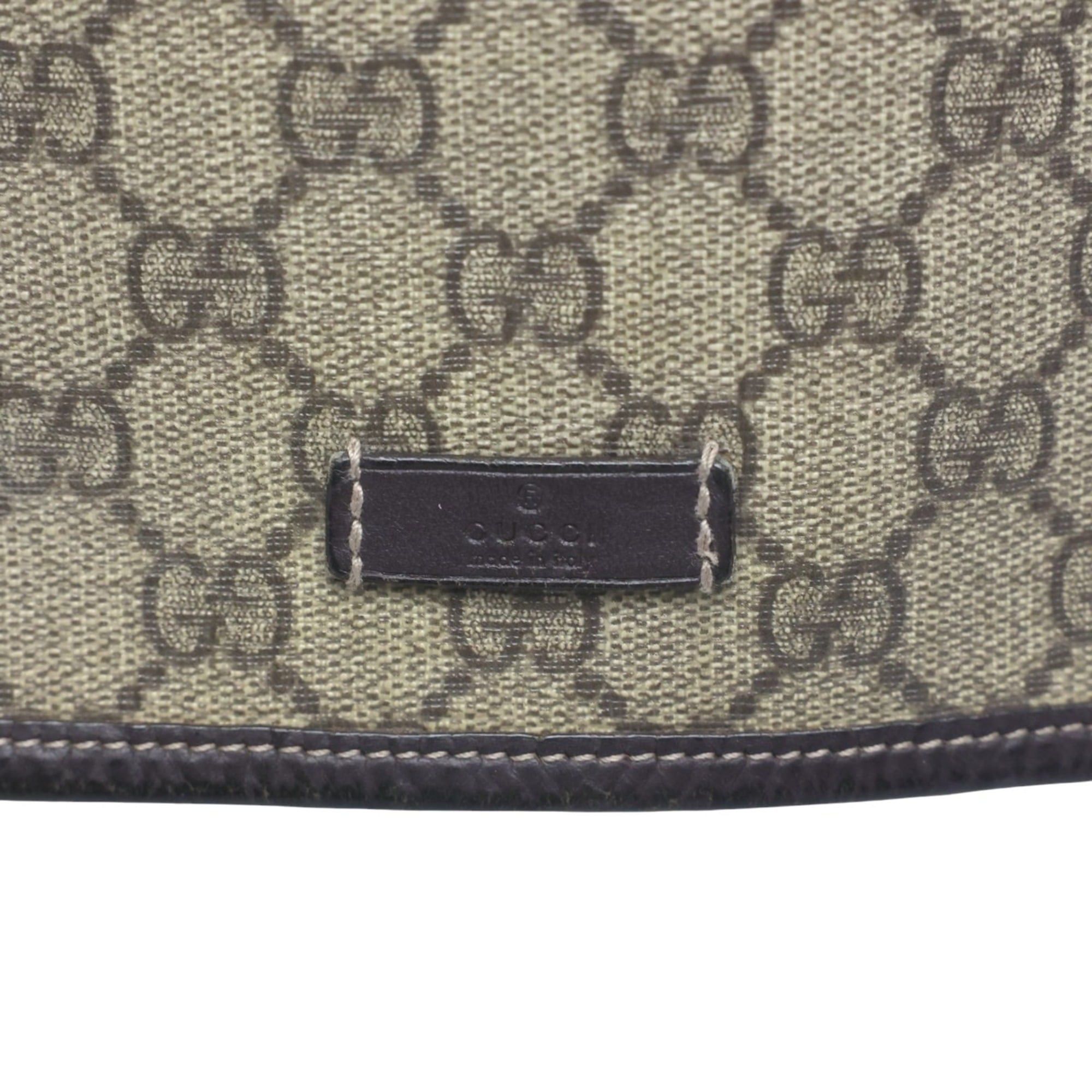 Gucci Gucci GG Plus/GG Supreme Shoulder Bag 201732 Brown Size ONE SIZE - 14 Thumbnail
