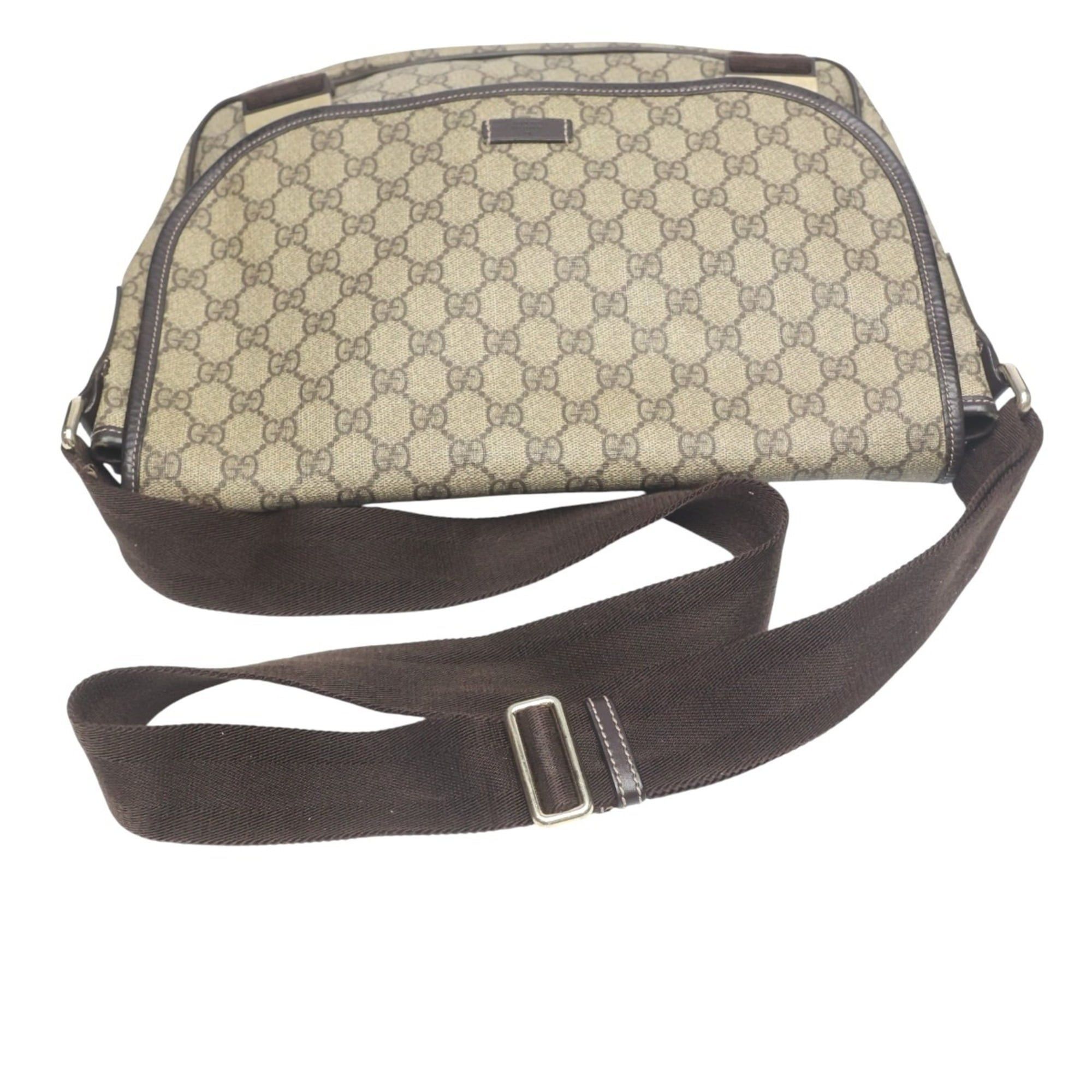 Gucci Gucci GG Plus/GG Supreme Shoulder Bag 201732 Brown Size ONE SIZE - 10 Thumbnail