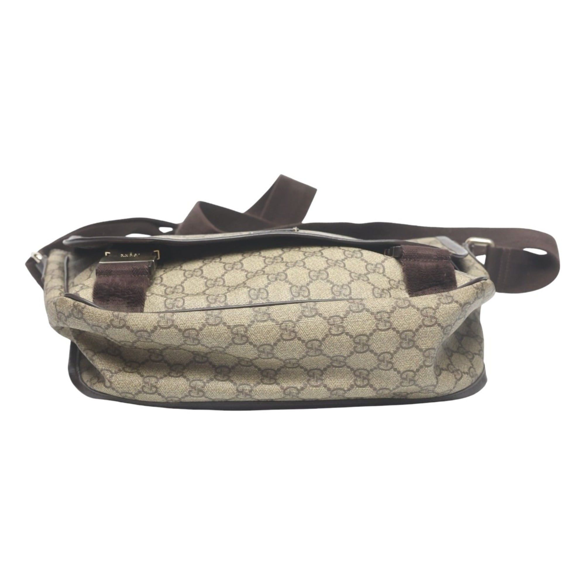 Gucci Gucci GG Plus/GG Supreme Shoulder Bag 201732 Brown Size ONE SIZE - 5 Thumbnail