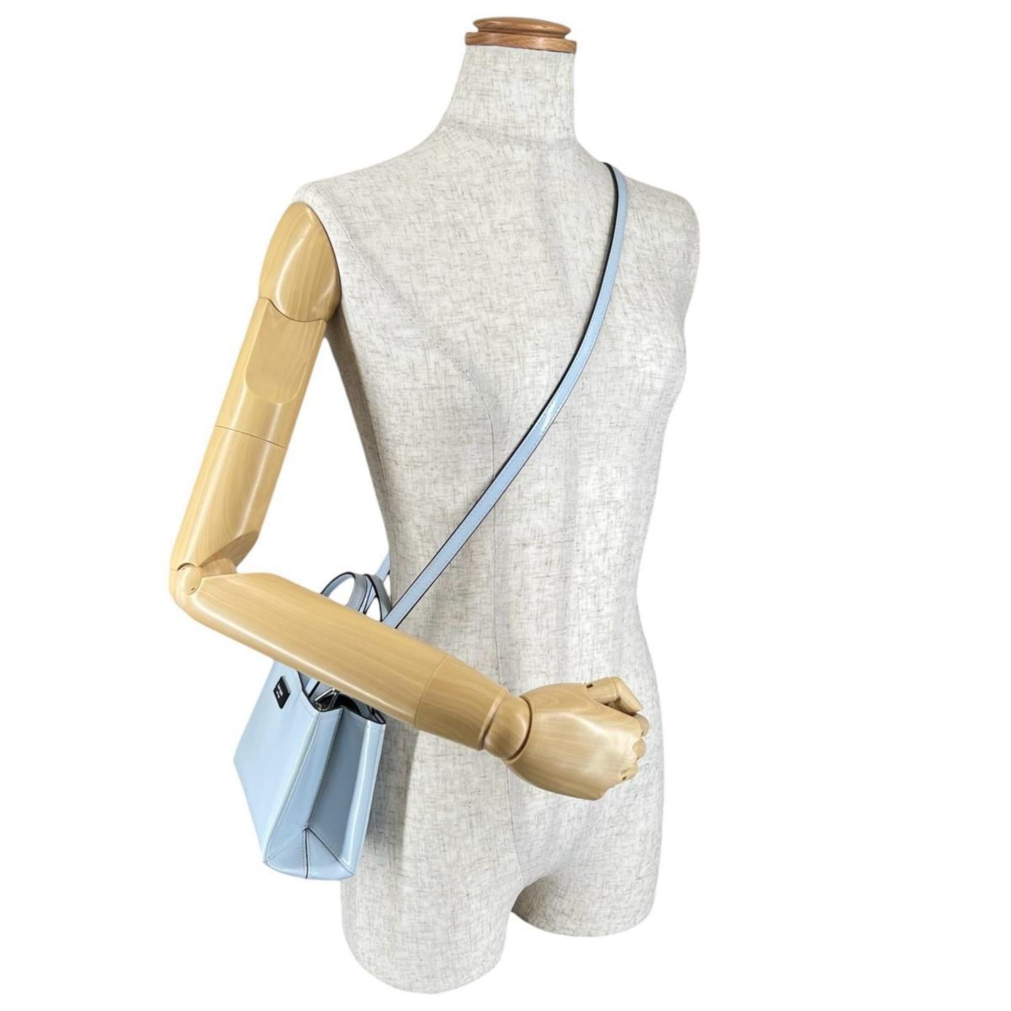 Kate Spade Kate Spade Sam Icon Shoulder Bag, Leather, Light Blue, KB1630084, 2-Way Handbag Size ONE SIZE - 18 Thumbnail