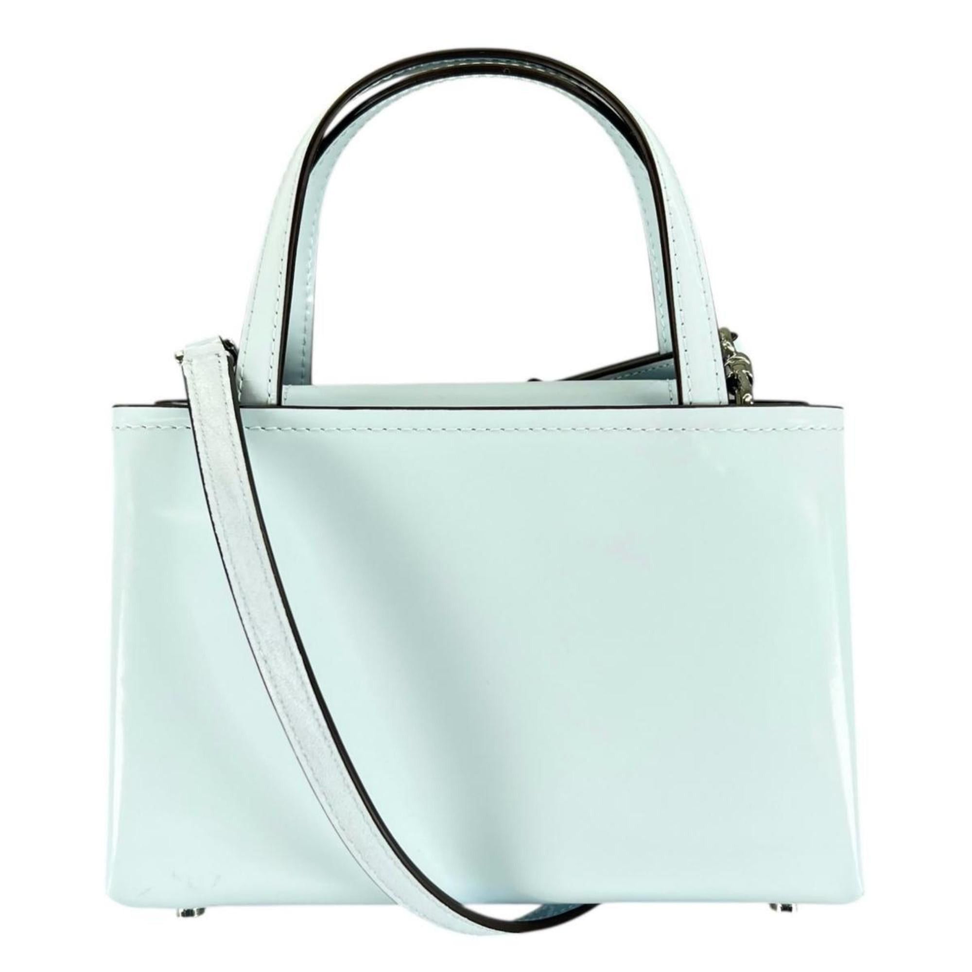 Kate Spade Kate Spade Sam Icon Shoulder Bag, Leather, Light Blue, KB1630084, 2-Way Handbag Size ONE SIZE - 3 Thumbnail