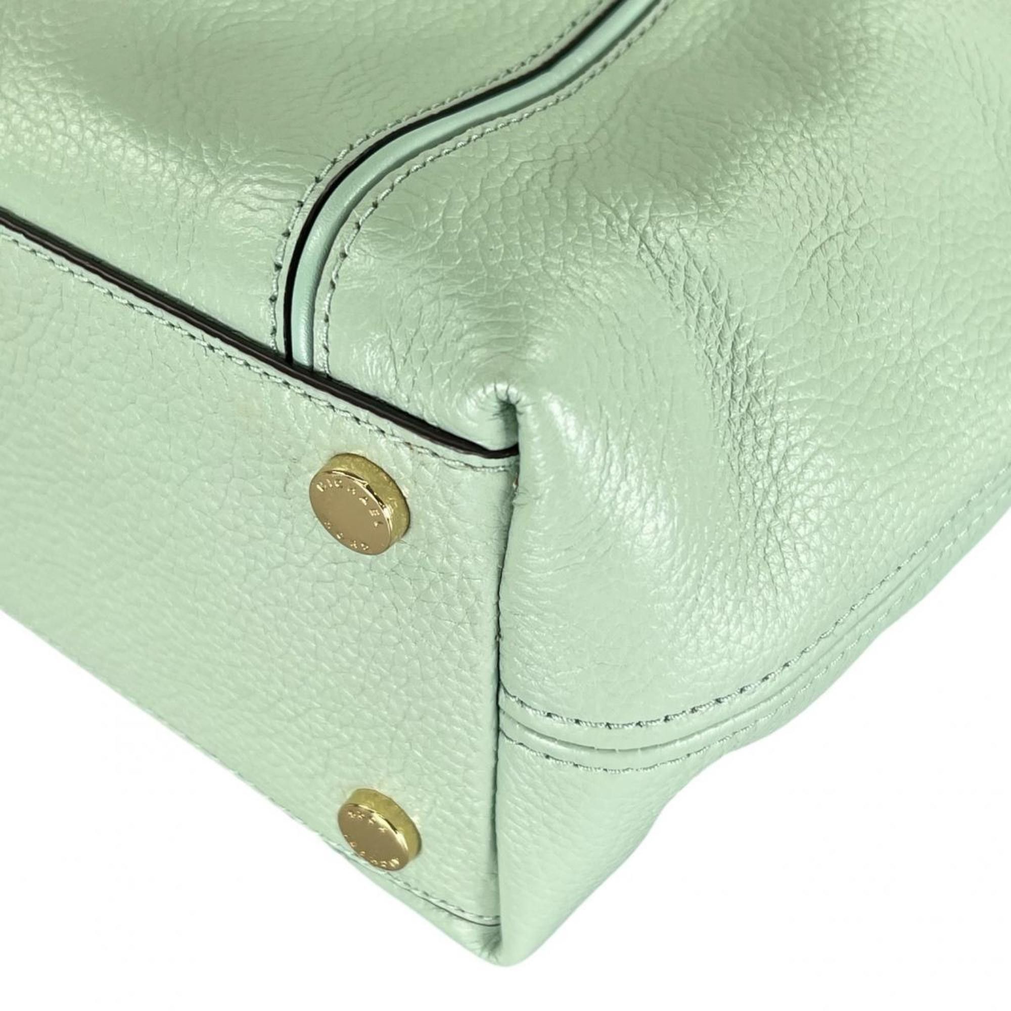 Michael Kors Michael Kors 2-Way Handbag/Satchel/Shoulder Bag 35S0GYZS3L Light Green Size ONE SIZE - 10 Thumbnail