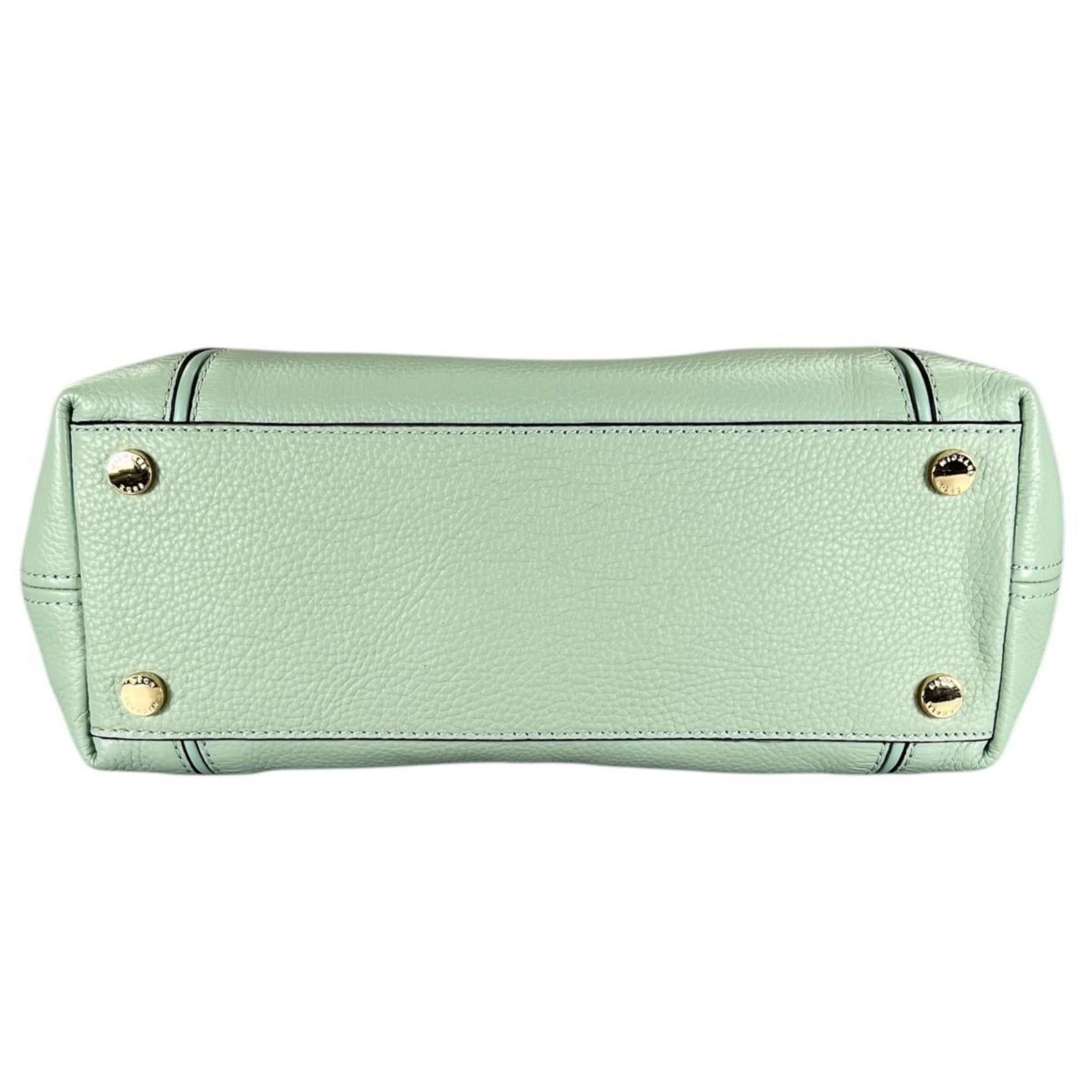 Michael Kors Michael Kors 2-Way Handbag/Satchel/Shoulder Bag 35S0GYZS3L Light Green Size ONE SIZE - 6 Thumbnail