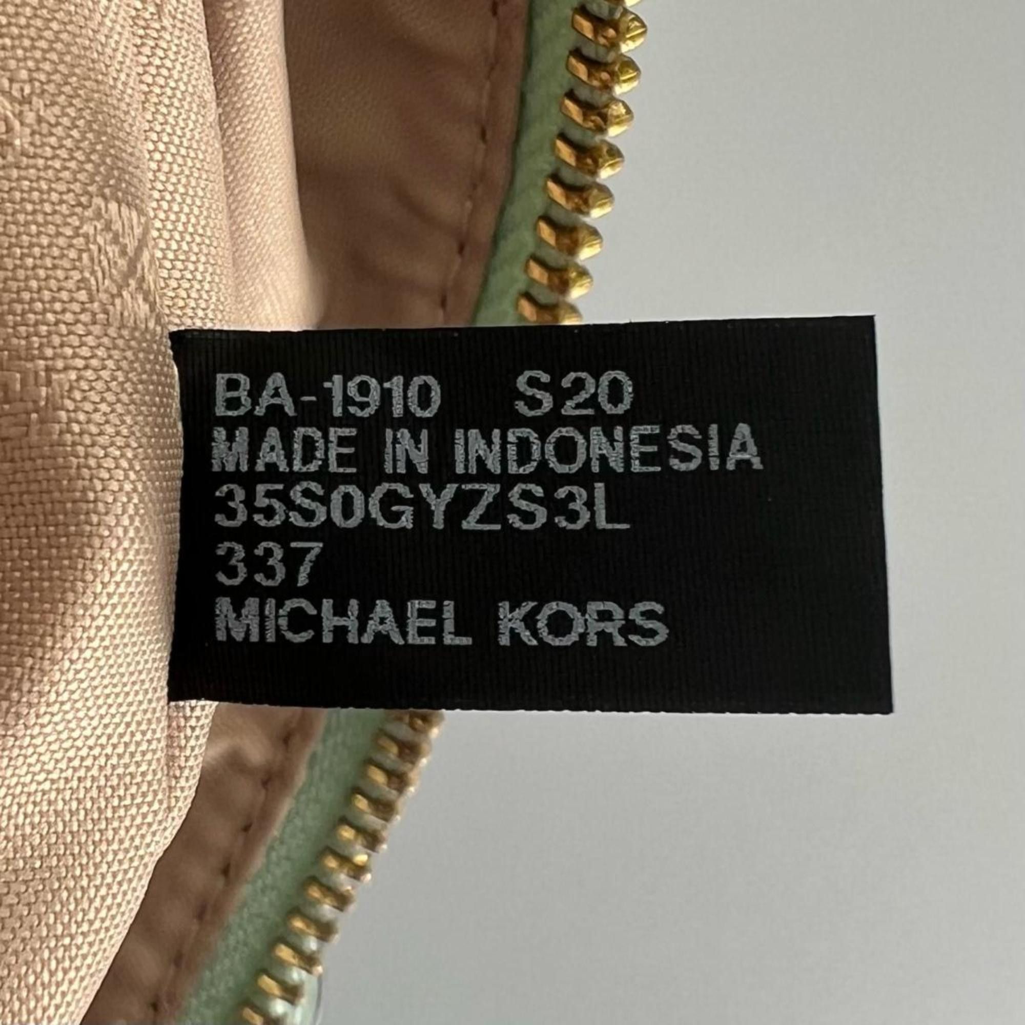 Michael Kors Michael Kors 2-Way Handbag/Satchel/Shoulder Bag 35S0GYZS3L Light Green Size ONE SIZE - 17 Thumbnail