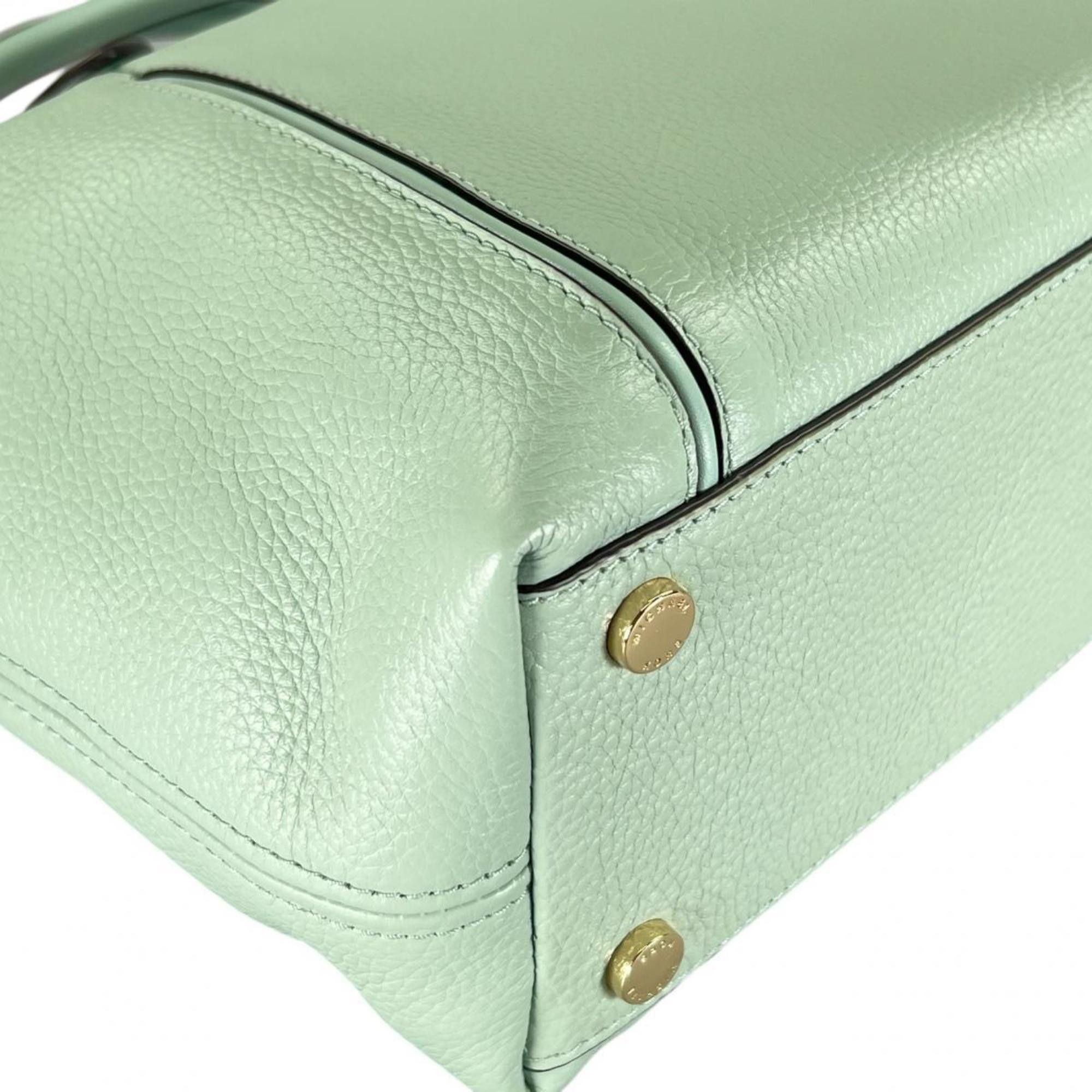 Michael Kors Michael Kors 2-Way Handbag/Satchel/Shoulder Bag 35S0GYZS3L Light Green Size ONE SIZE - 7 Thumbnail