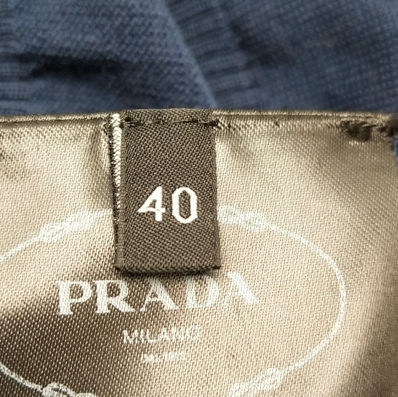 Prada Prada Color Block Short Sleeve Knit Top 0089 Size L / US 10 / IT 46 - 5 Thumbnail