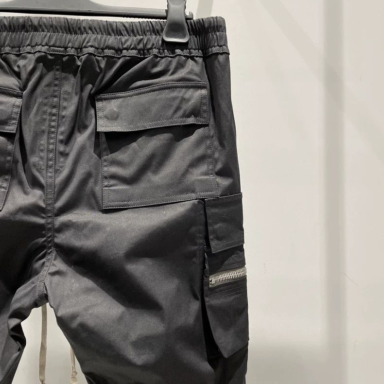 Rick Owens Rick Owens Men's Black Cargo Pants Size US 31 - 4 Thumbnail
