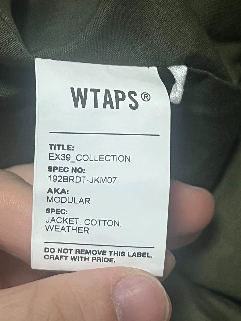 Wtaps WTAPS 19AW Cotton Modular Jacket Size US M / EU 48-50 / 2 - 5 Thumbnail