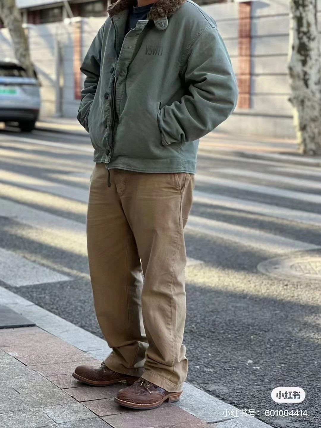 Visvim visvim purser deck jacket in olive green Size US M / EU 48-50 / 2 - 7 Thumbnail