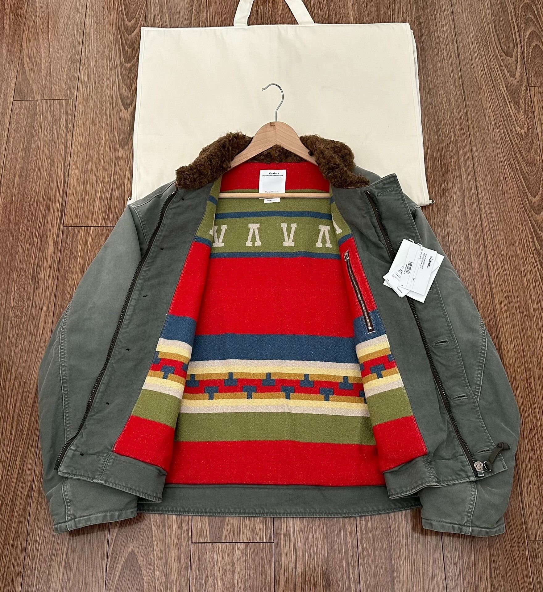 Visvim visvim purser deck jacket in olive green Size US M / EU 48-50 / 2 - 3 Thumbnail