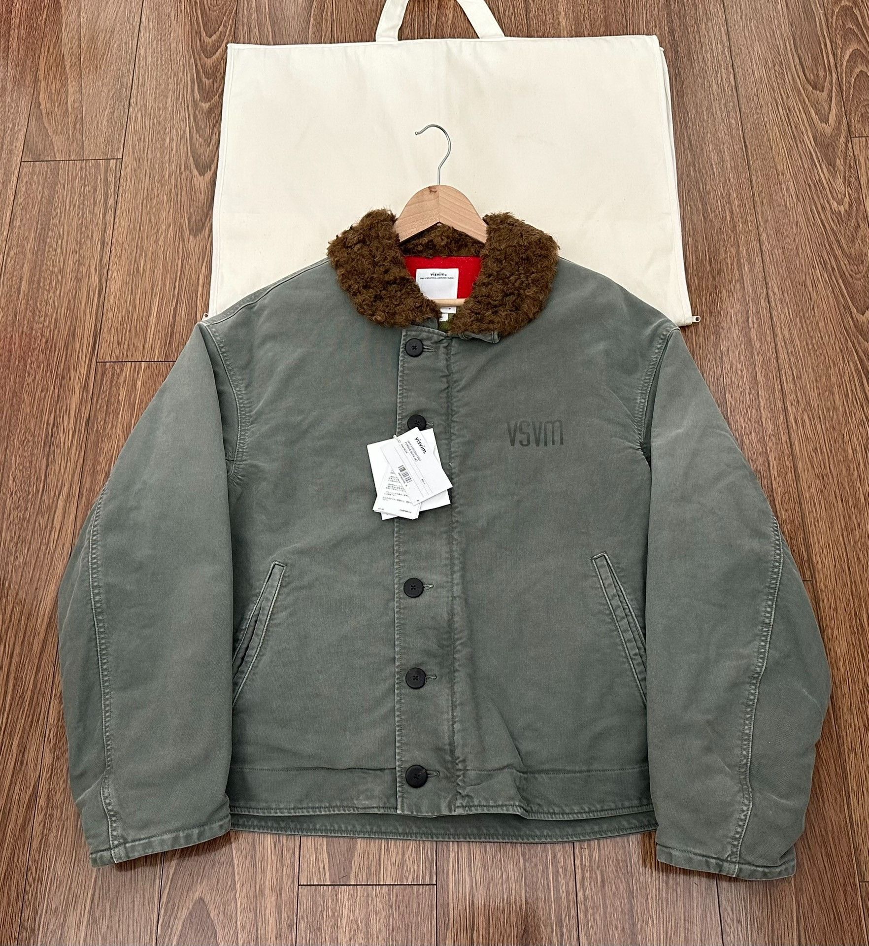 Visvim visvim purser deck jacket in olive green Size US M / EU 48-50 / 2 - 4 Thumbnail