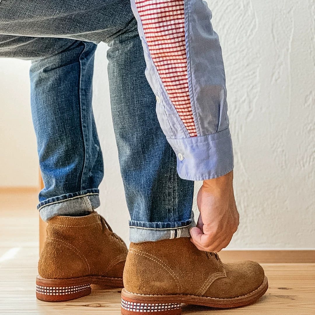 Visvim visvim brigadier mid-folk boots with unique design Size US 10.5 / EU 43-44 - 9 Thumbnail