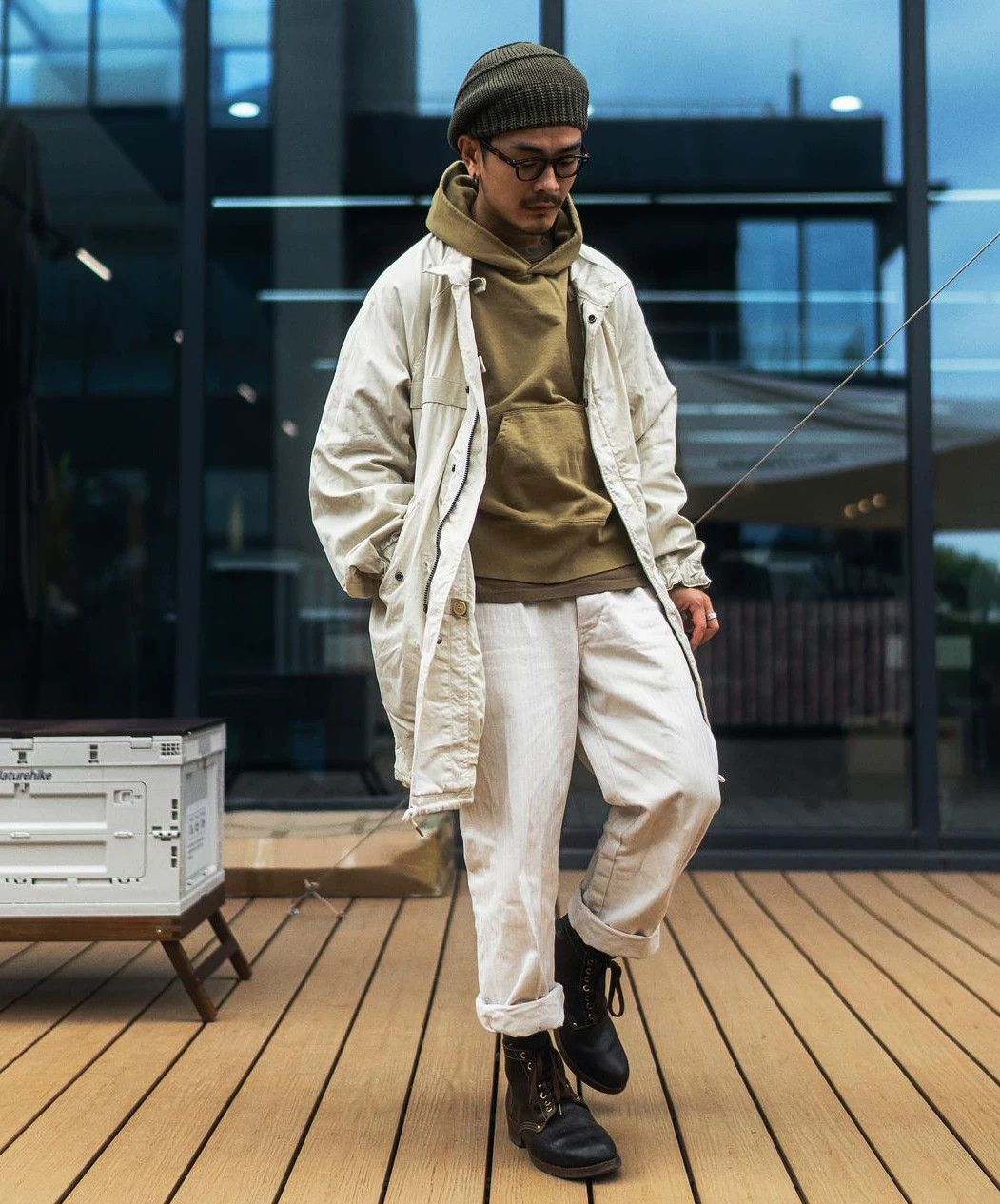 Visvim visvim jv hoodie luxsic in olive Size US M / EU 48-50 / 2 - 6 Thumbnail