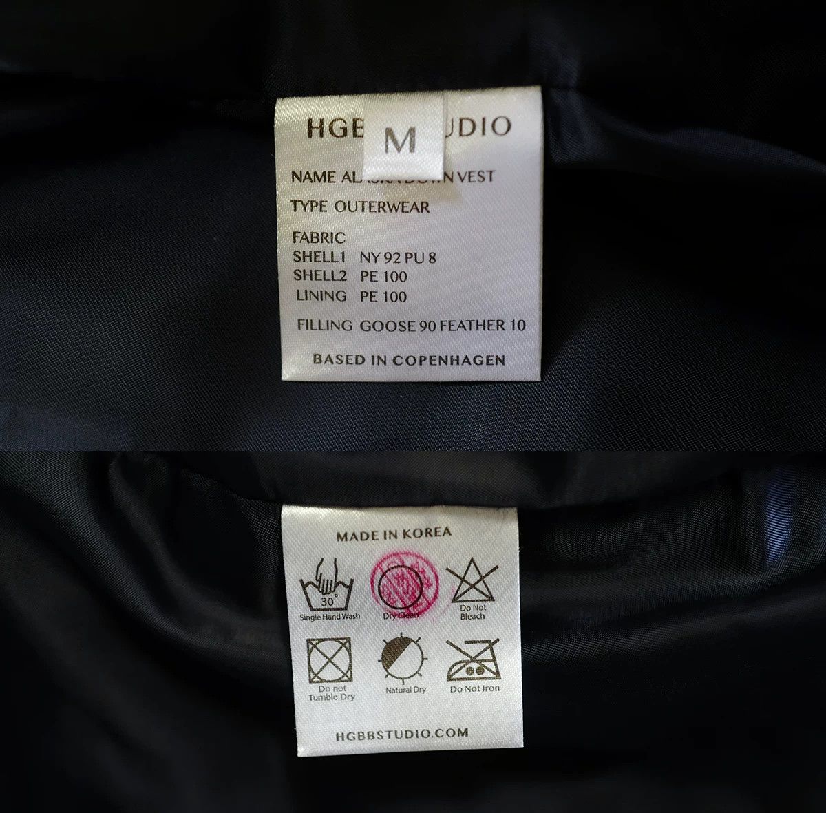 COPENHAGEN STUDIOS navy alaska down vest for winter Size US M / EU 48-50 / 2 - 6 Thumbnail