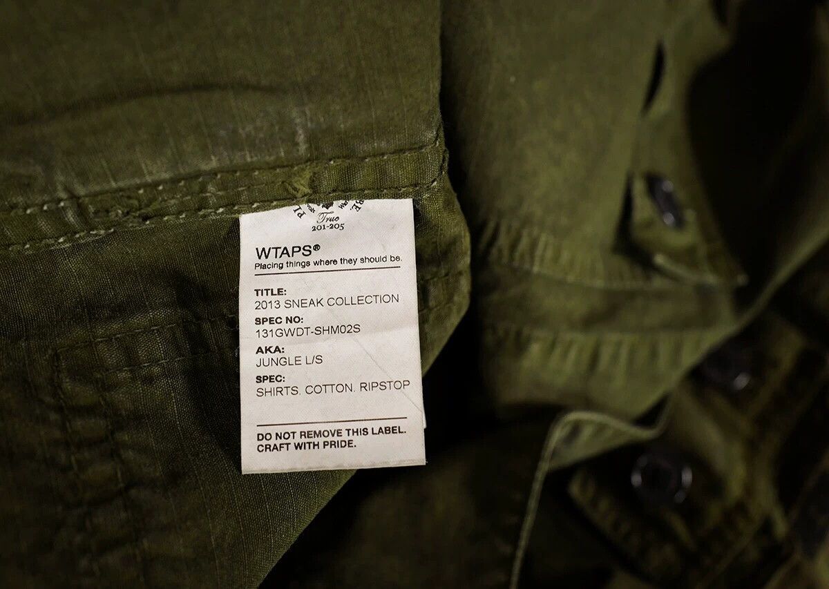 Wtaps WTAPS Jungle Ripstop Four-Pocket Jacket Size US M / EU 48-50 / 2 - 5 Thumbnail