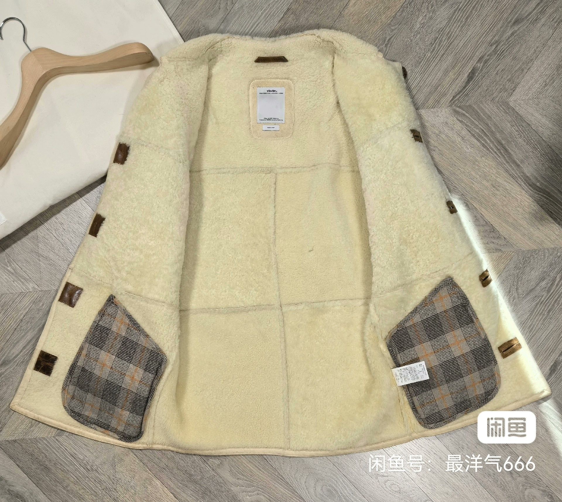 Visvim visvim patton coat in ivory color Size US M / EU 48-50 / 2 - 3 Thumbnail