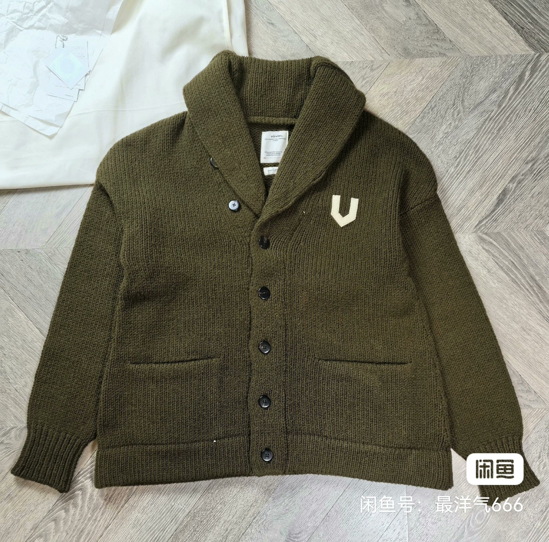 Visvim visvim cowichan knit cardigan with embroidery Size US S / EU 44-46 / 1 - 3 Thumbnail