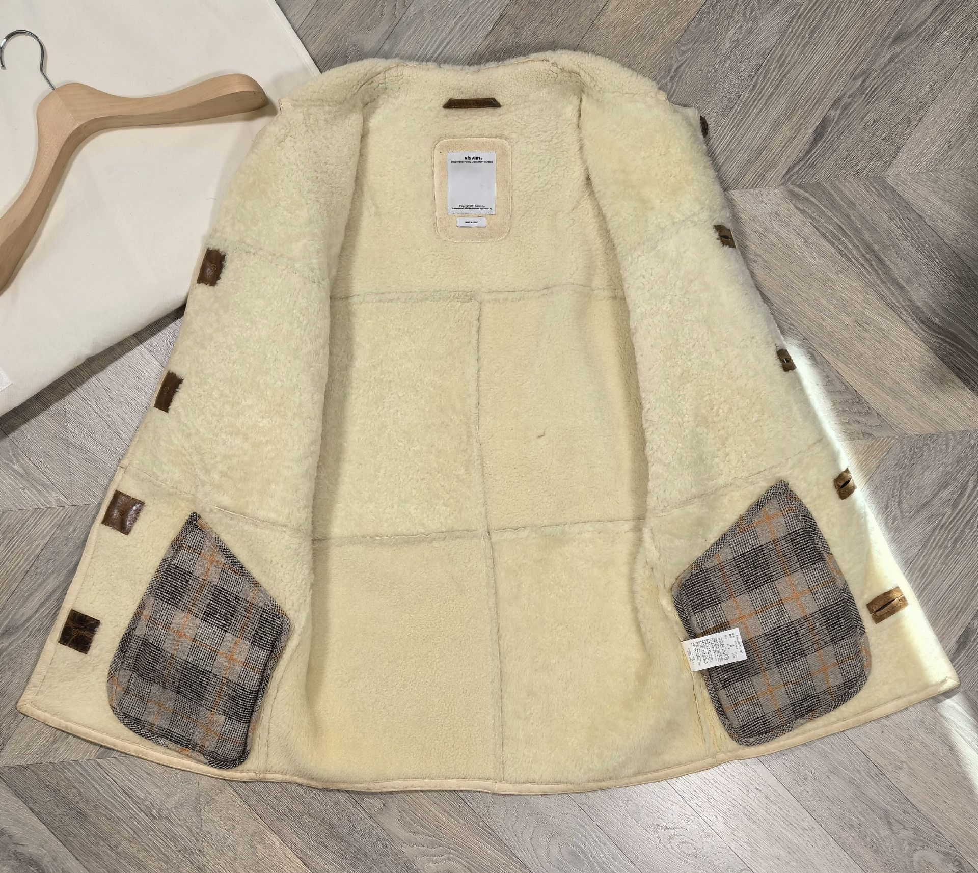 Visvim visvim patton coat in ivory color Size US M / EU 48-50 / 2 - 3 Thumbnail
