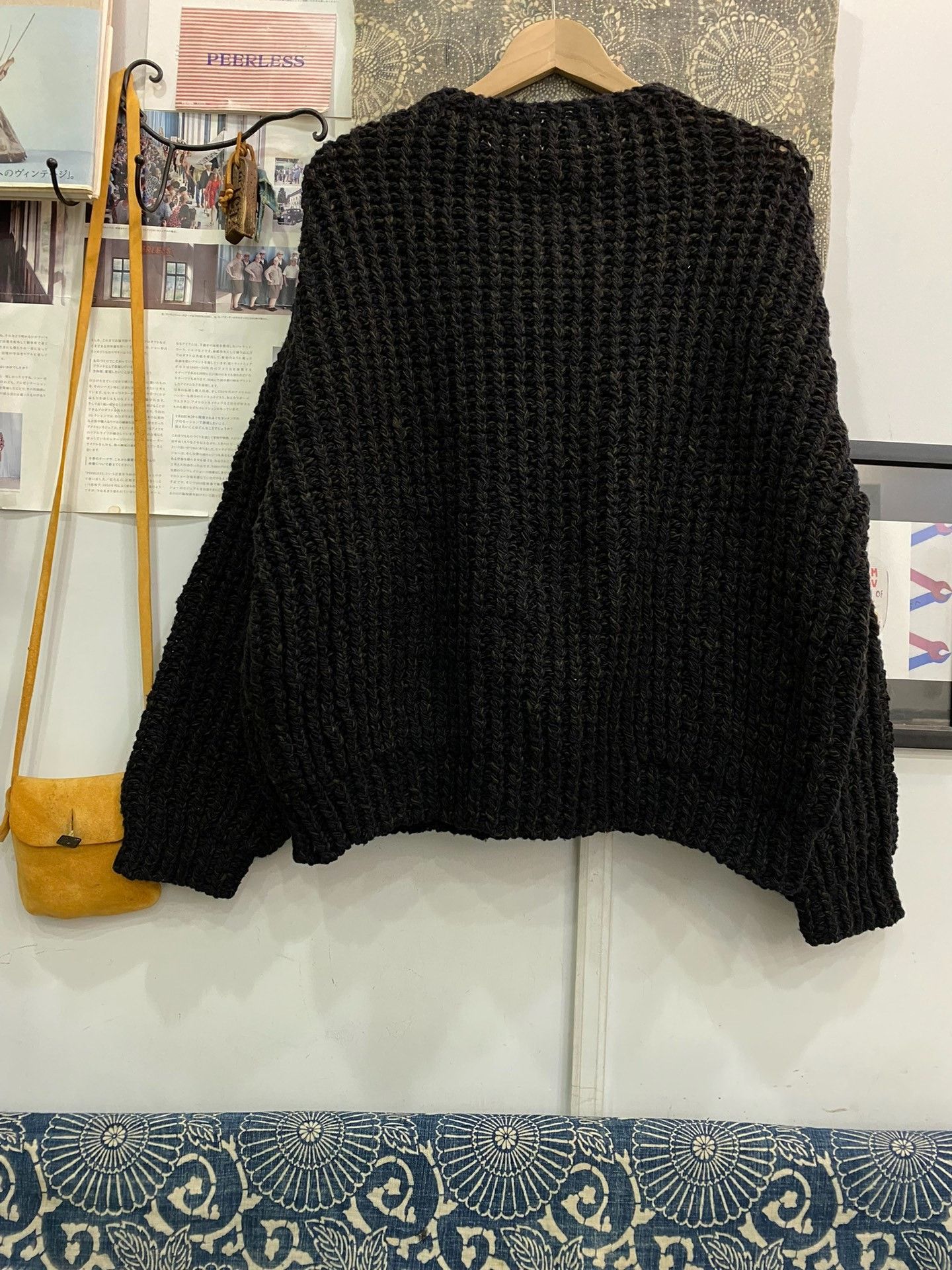Visvim visvim amplus crew hand-knit black sweater Size US S / EU 44-46 / 1 - 2 Thumbnail