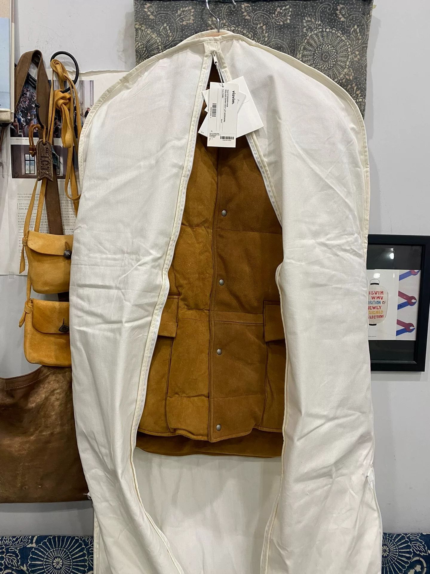 Visvim VISVIM Walker Down Vest in Camel Color Size US S / EU 44-46 / 1 - 3 Thumbnail