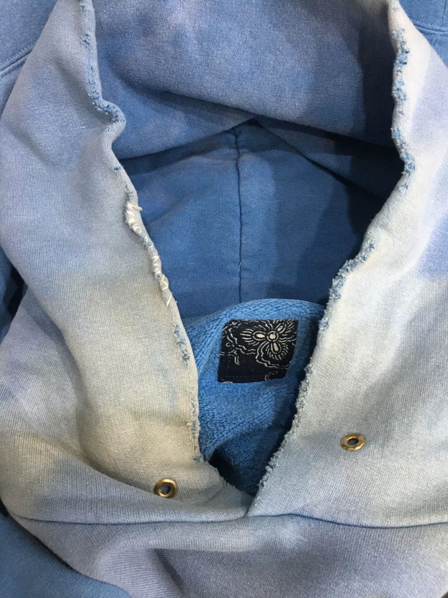 Visvim visvim jumbo hoodie with unique dye technique Size US M / EU 48-50 / 2 - 3 Thumbnail