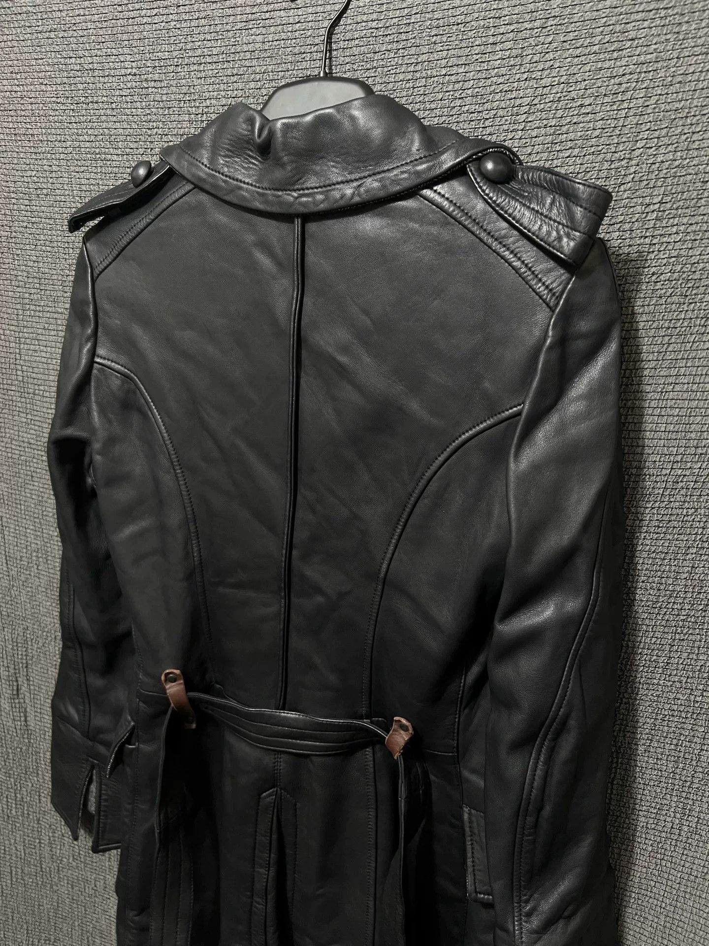 Isaac Sellam Experience Isaac Sellam Double-Breasted Leather Coat Size US M / EU 48-50 / 2 - 6 Thumbnail