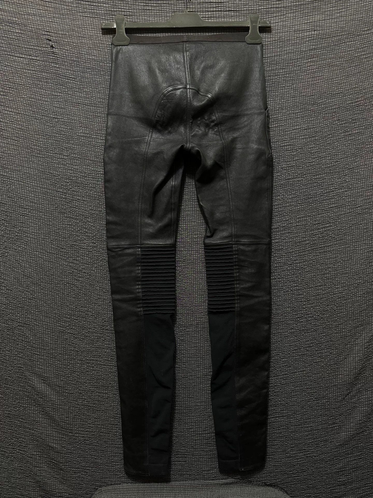 Rick Owens Rick Owens Leather Pants from 14FW Collection Size 40" / US 18 - 6 Thumbnail