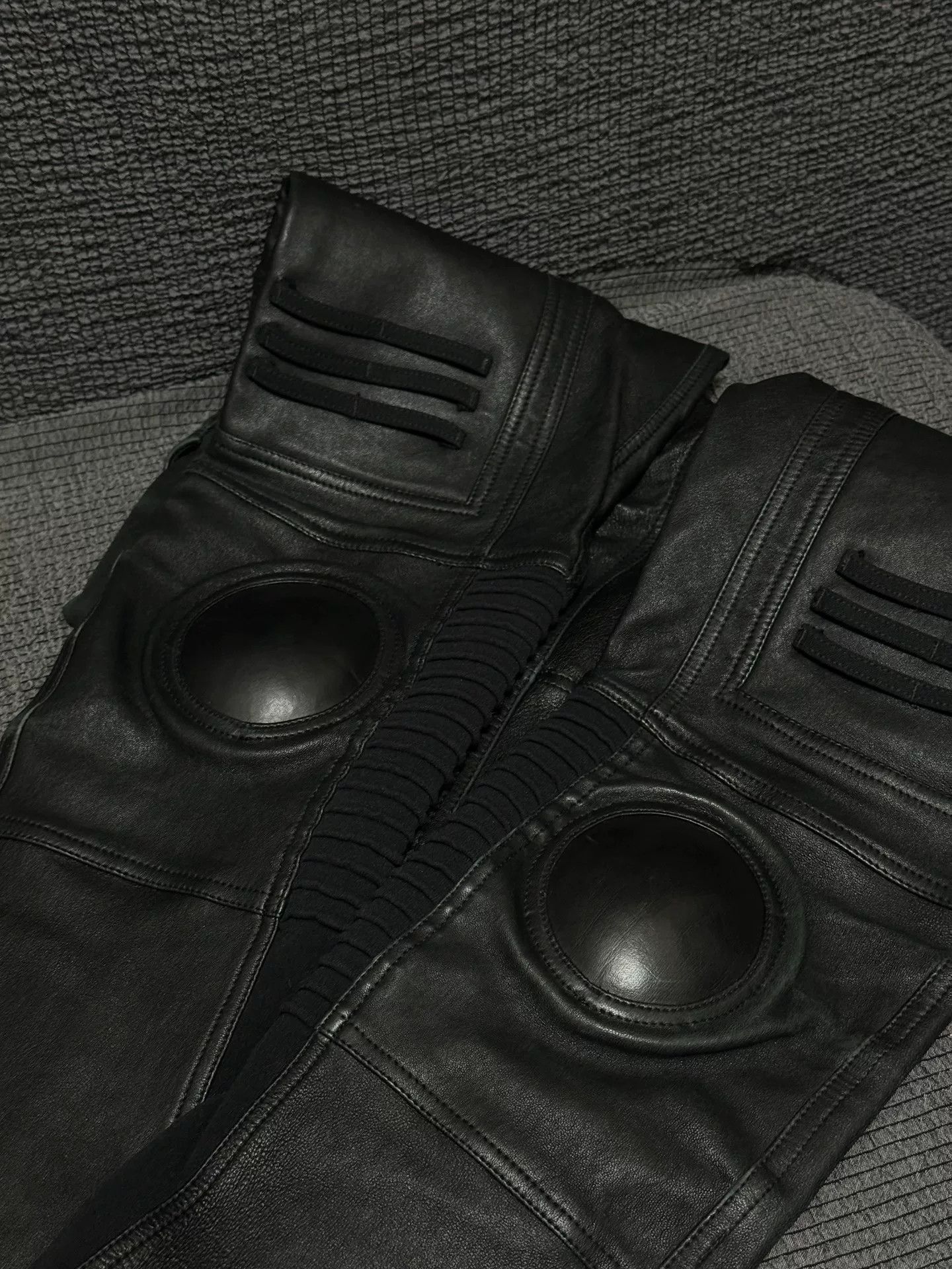 Rick Owens Rick Owens Leather Pants from 14FW Collection Size 40" / US 18 - 5 Thumbnail