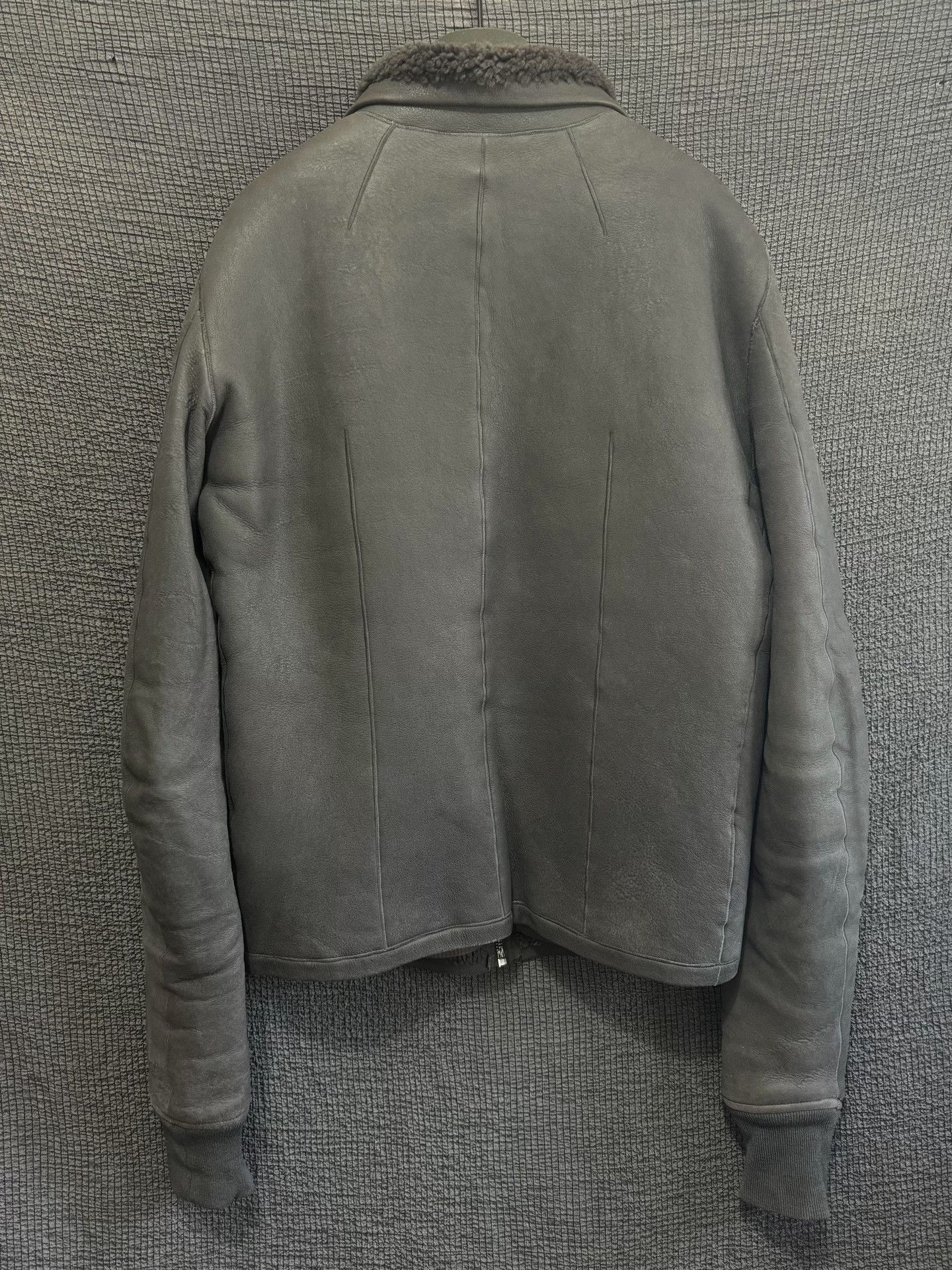 Rick Owens rick owens leather jacket with shearling collar Size US M / EU 48-50 / 2 - 4 Thumbnail
