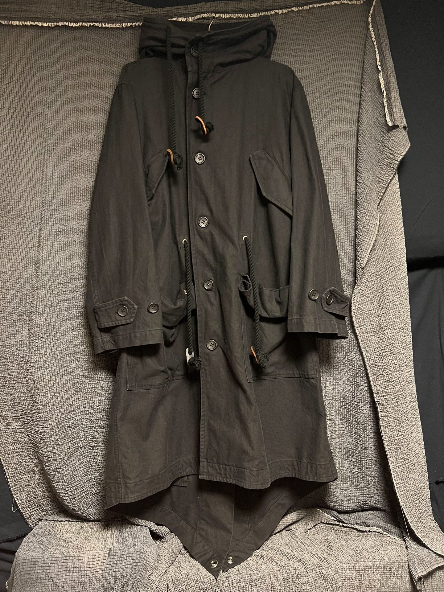 Yohji Yamamoto rare yohji yamamoto washed coat Size US M / EU 48-50 / 2 - 3 Thumbnail