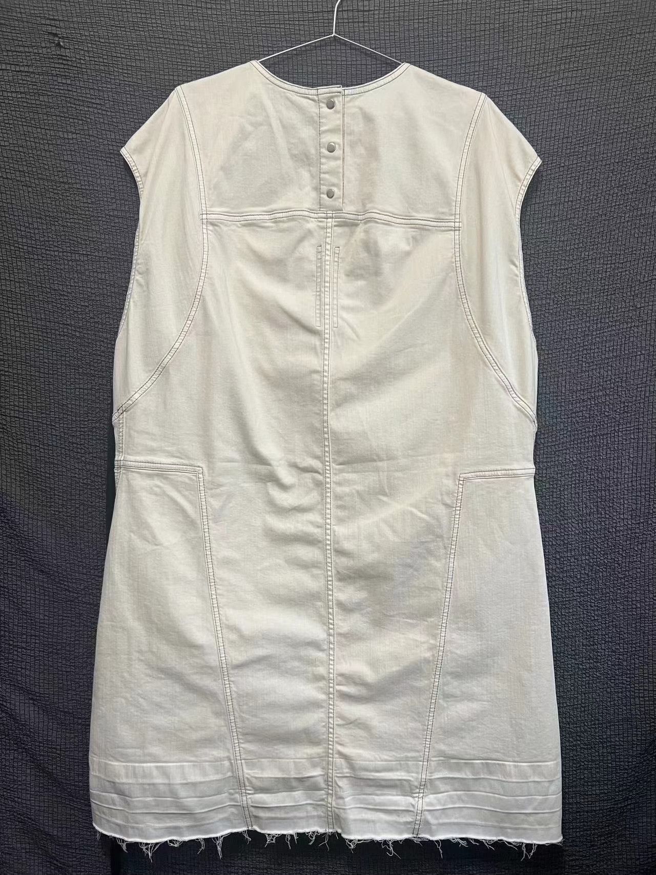 Rick Owens rick owens new texture frayed vest Size US XL / EU 56 / 4 - 4 Thumbnail