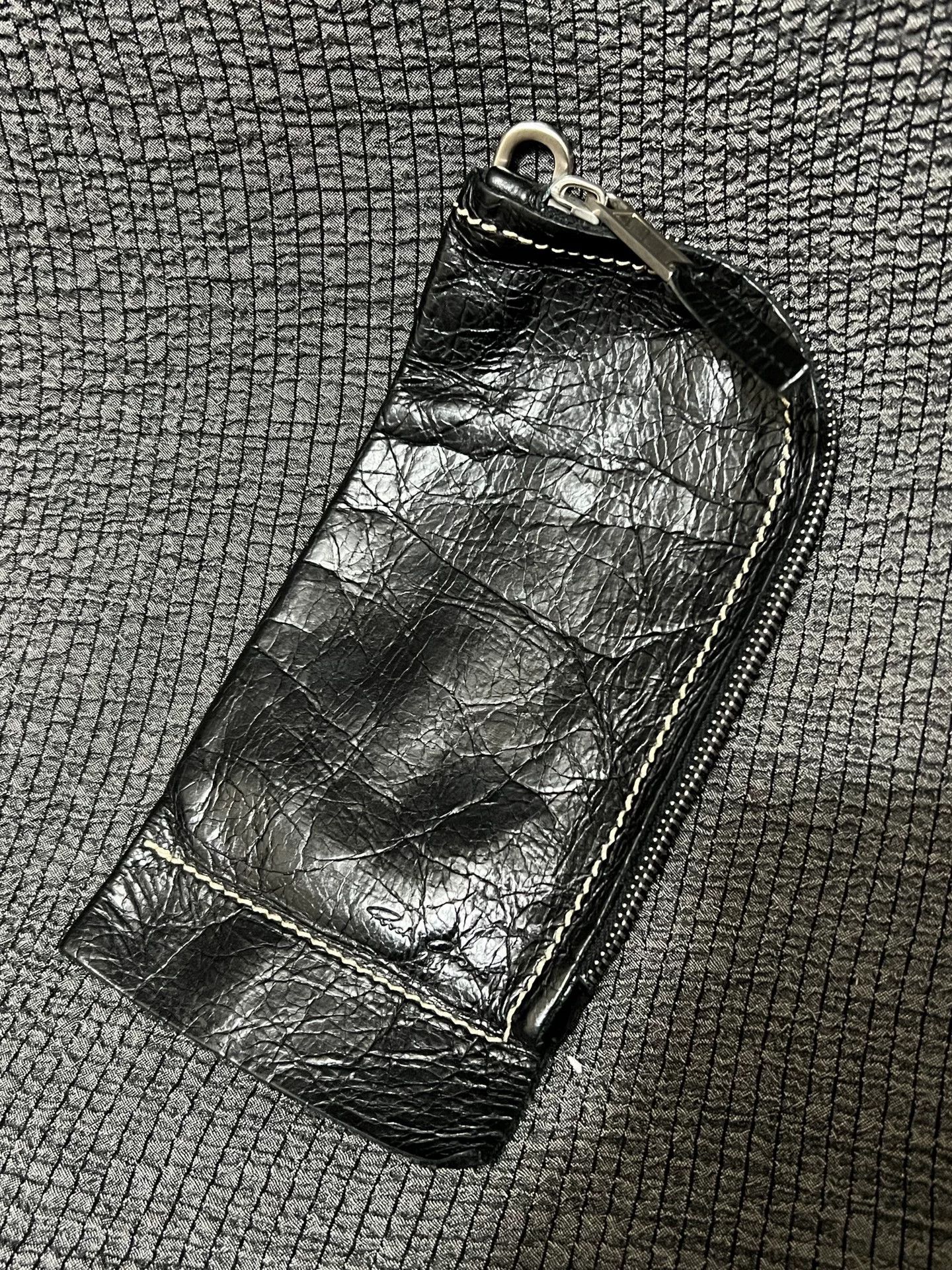 Rick Owens Rick Owens Leather Black Card Holder Size ONE SIZE - 2 Thumbnail