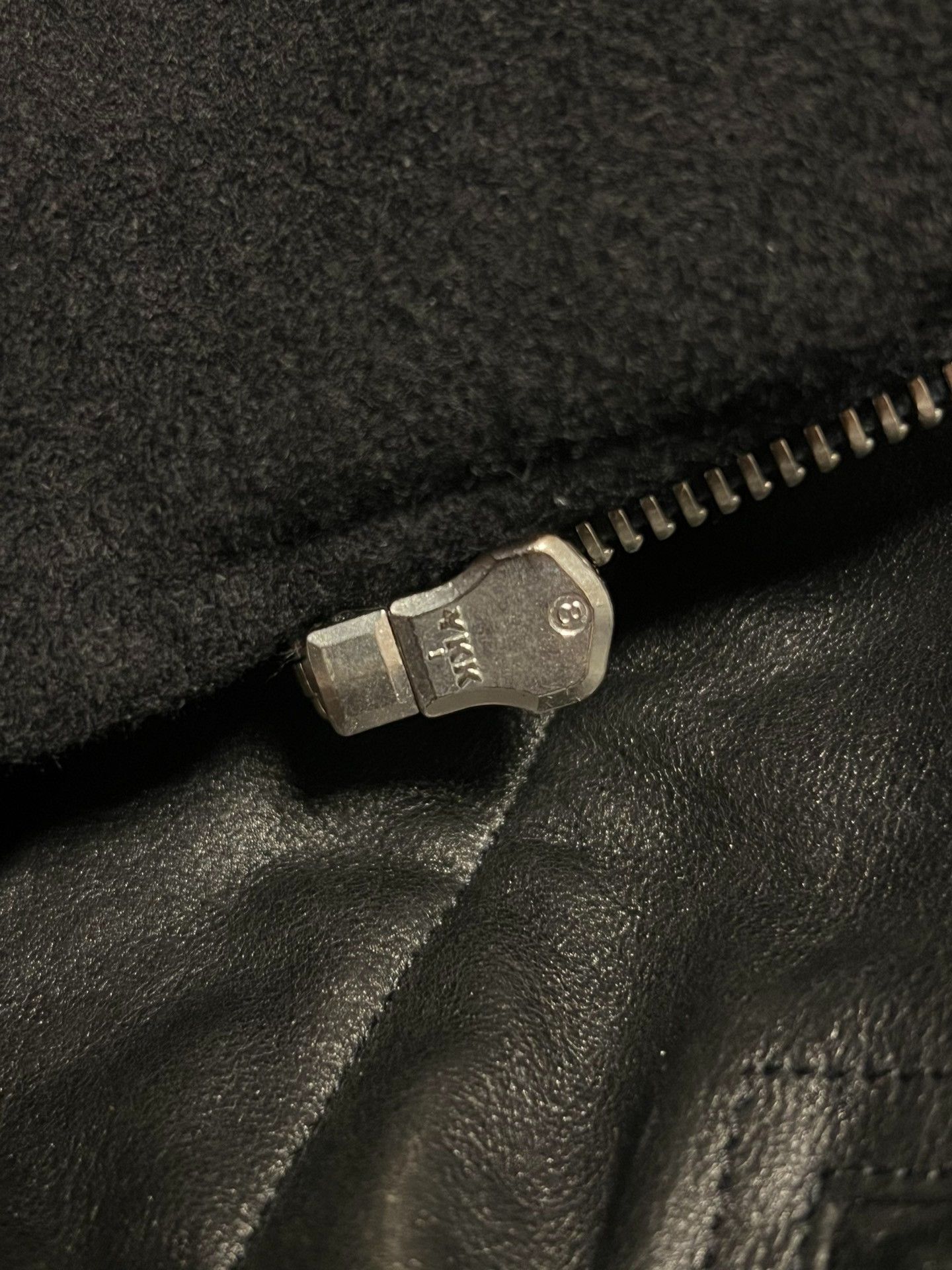 Rick Owens Rick Owens Leather Jacket with Asymmetrical Zip Size US L / EU 52-54 / 3 - 9 Thumbnail