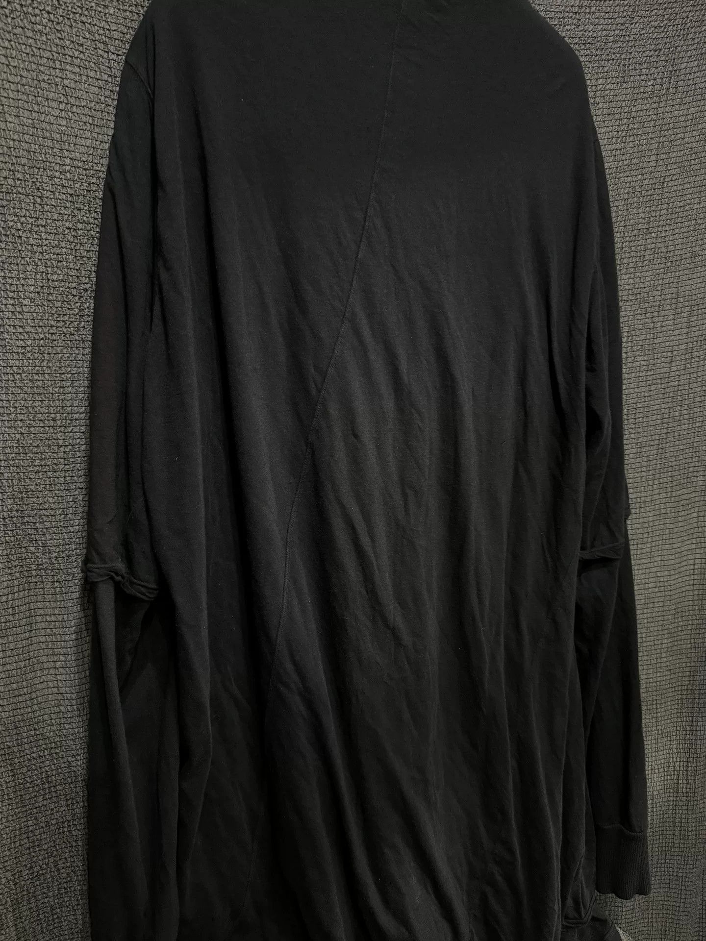 Rick Owens oversized black long sleeve shirt by rick owens Size US XL / EU 56 / 4 - 5 Thumbnail