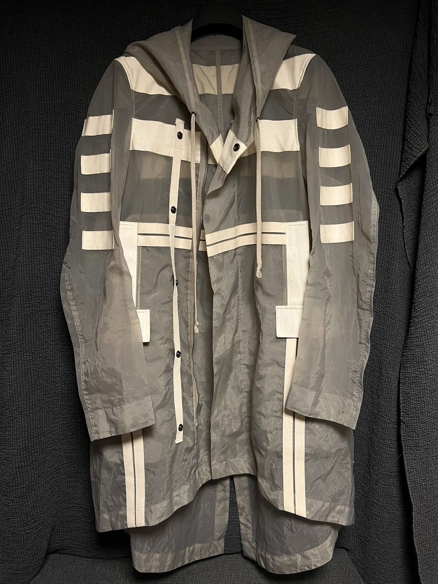 Rick Owens rick owens sheer tail coat with straps Size US L / EU 52-54 / 3 - 3 Thumbnail