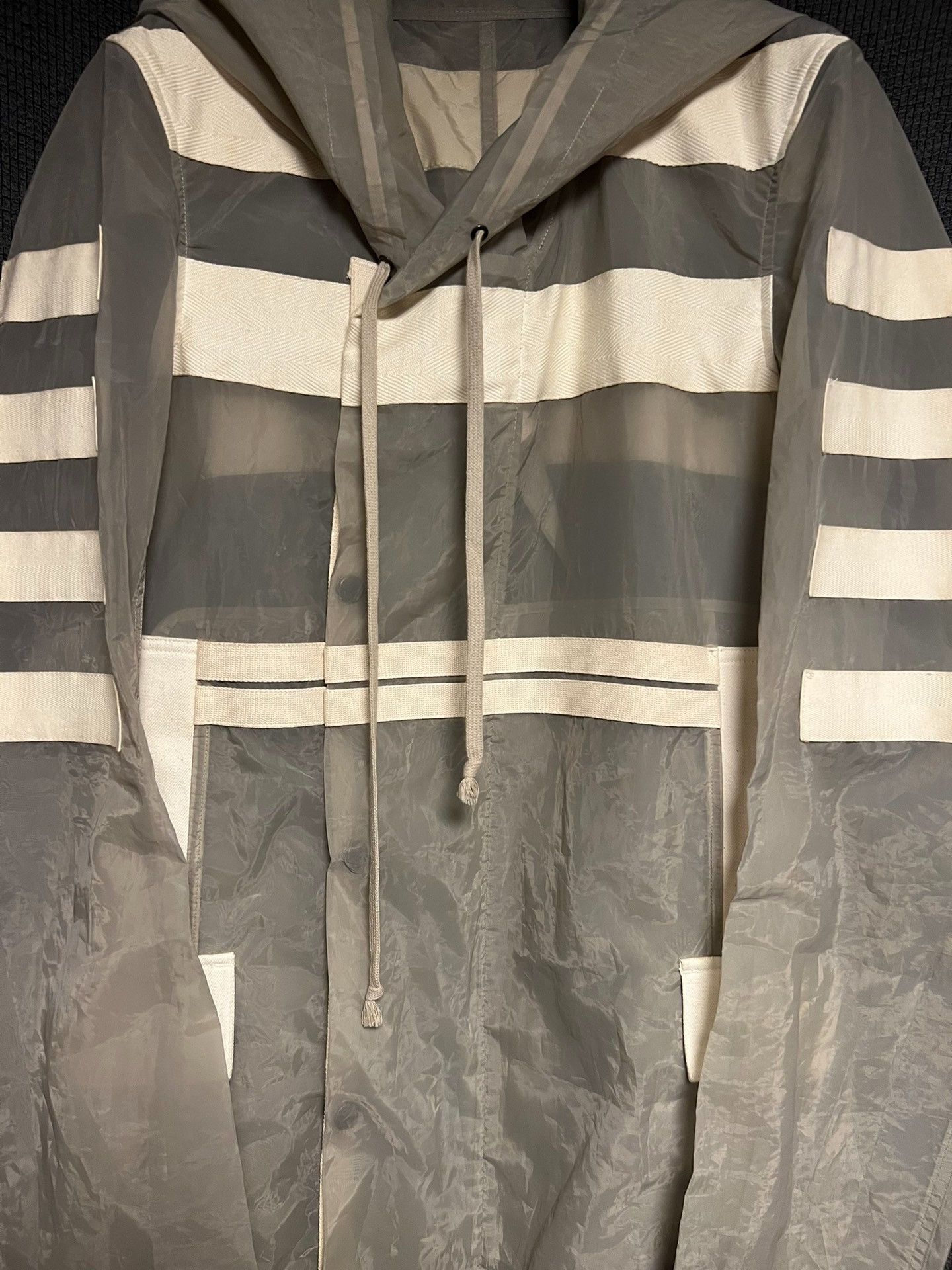 Rick Owens rick owens sheer tail coat with straps Size US L / EU 52-54 / 3 - 4 Thumbnail