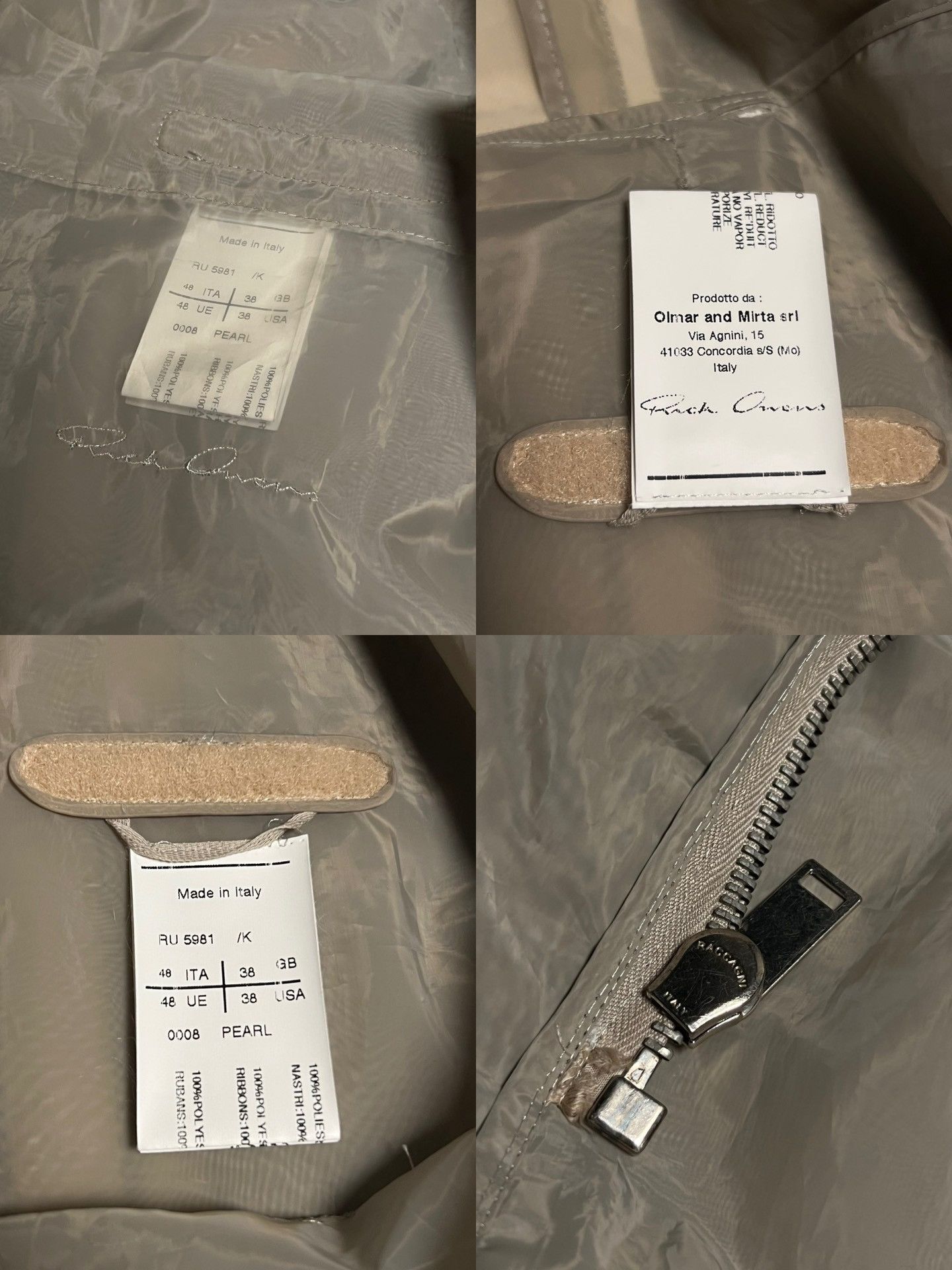 Rick Owens rick owens sheer tail coat with straps Size US L / EU 52-54 / 3 - 8 Thumbnail