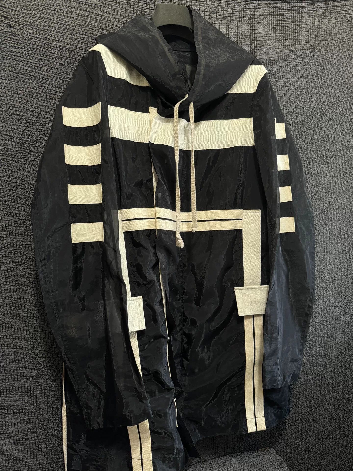 Rick Owens rick owens rare sheer tie coat Size US L / EU 52-54 / 3 - 6 Thumbnail