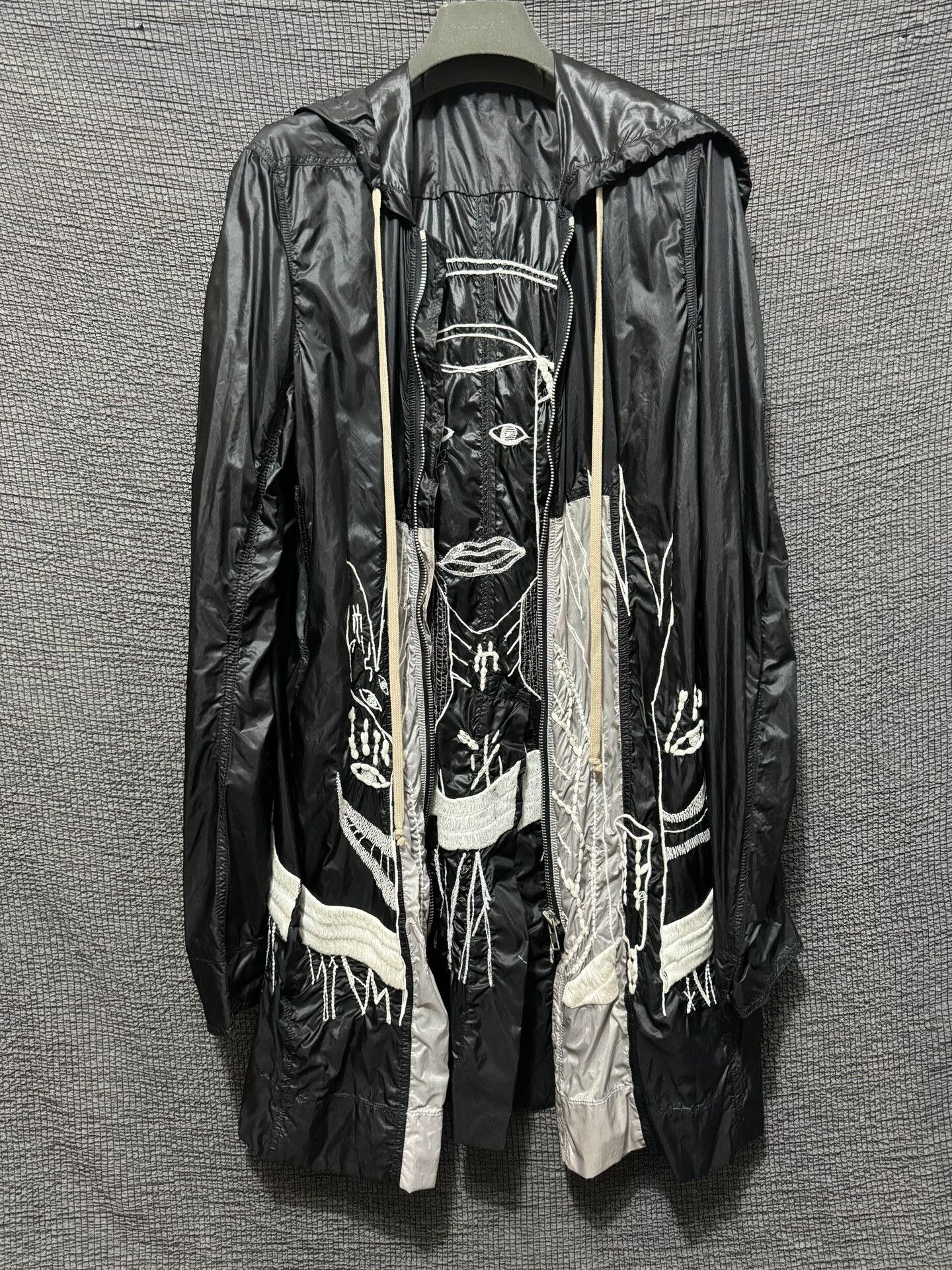 Rick Owens rick owens embroidered windbreaker coat Size US M / EU 48-50 / 2 - 3 Thumbnail