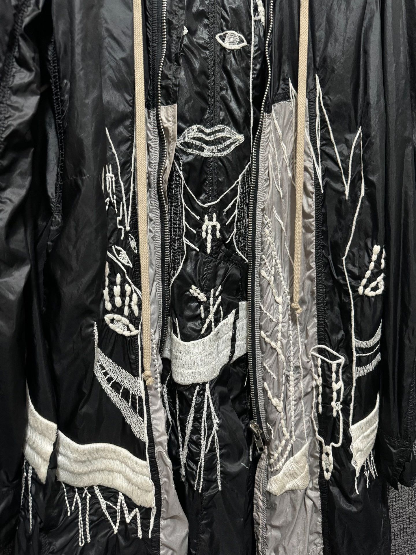 Rick Owens rick owens embroidered windbreaker coat Size US M / EU 48-50 / 2 - 4 Thumbnail