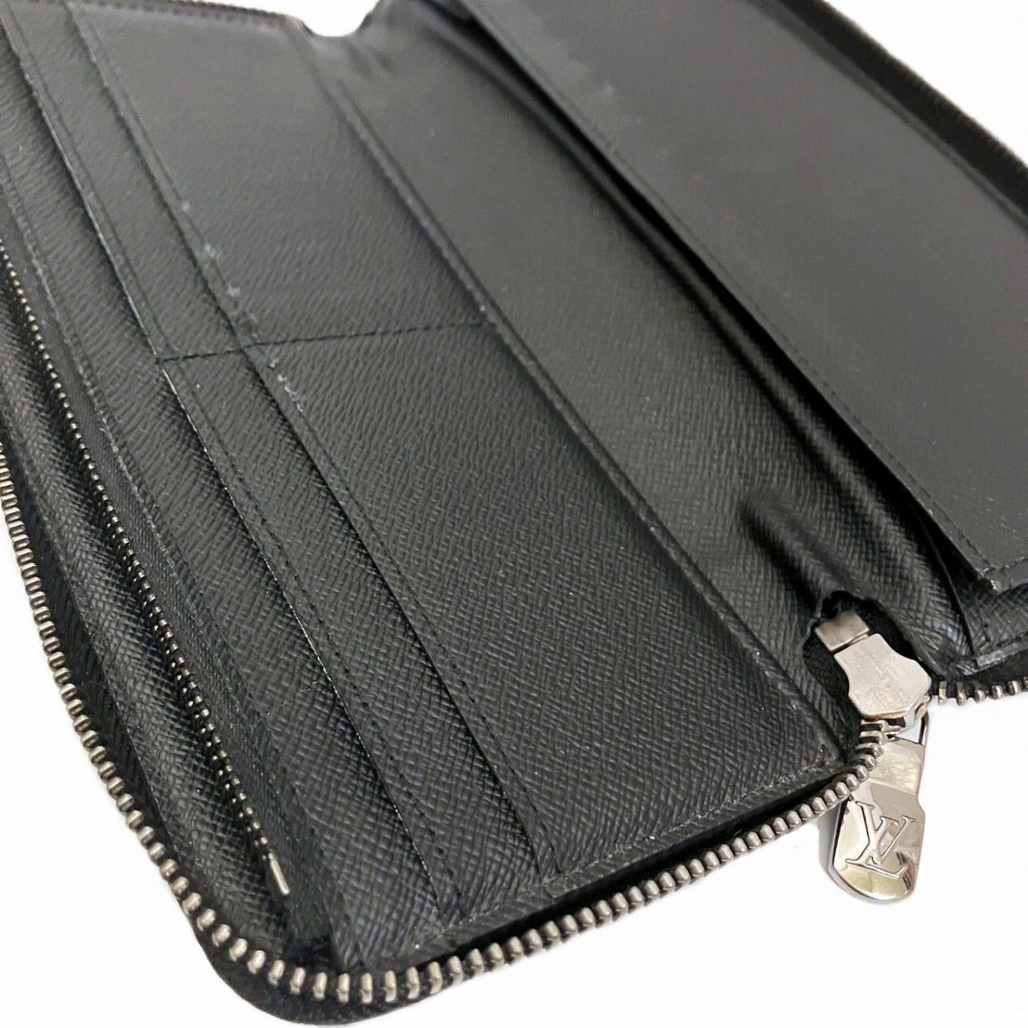 Louis Vuitton Louis Vuitton Zippy Wallet Vertical Monogram Eclipse Toal Fabric M62295 Size ONE SIZE - 8 Thumbnail