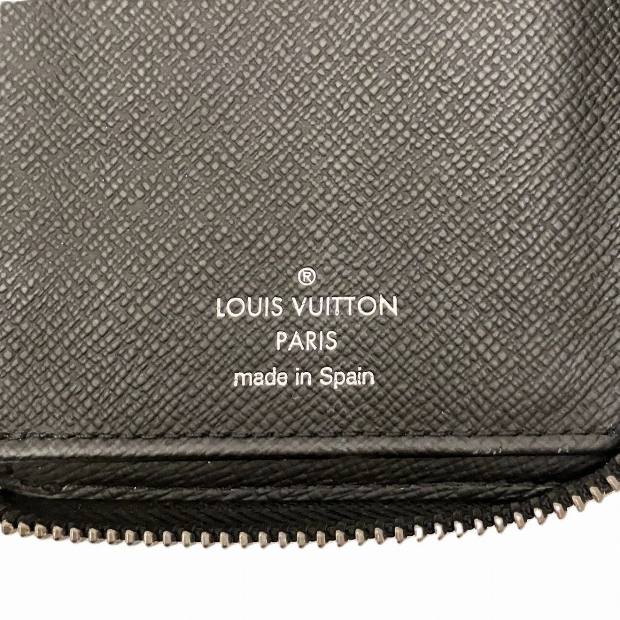 Louis Vuitton Louis Vuitton Zippy Wallet Vertical Monogram Eclipse Toal Fabric M62295 Size ONE SIZE - 4 Thumbnail