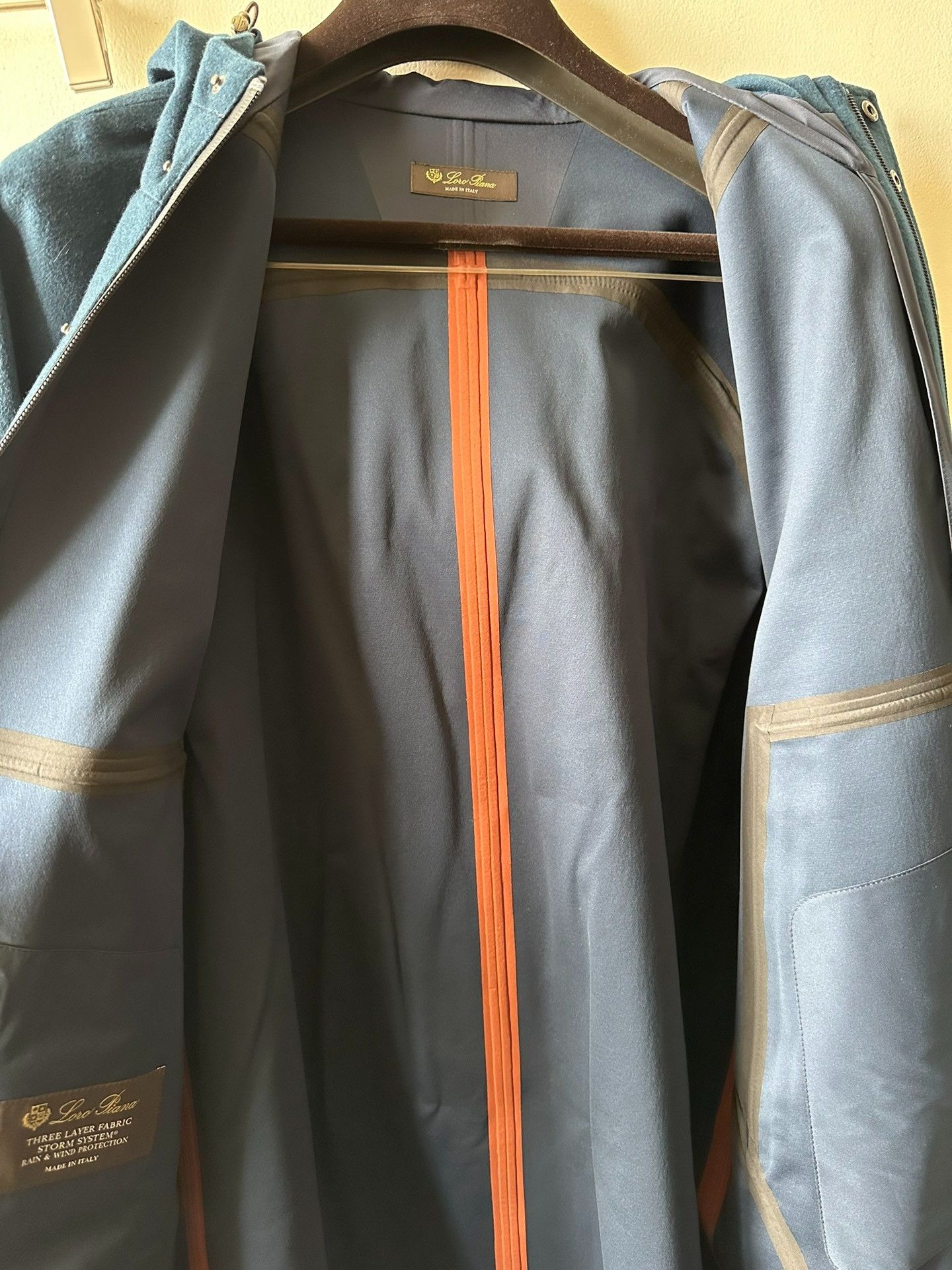 Loro Piana Loro Piana Men's Cashmere Coat with Hood Size US M / EU 48-50 / 2 - 4 Thumbnail