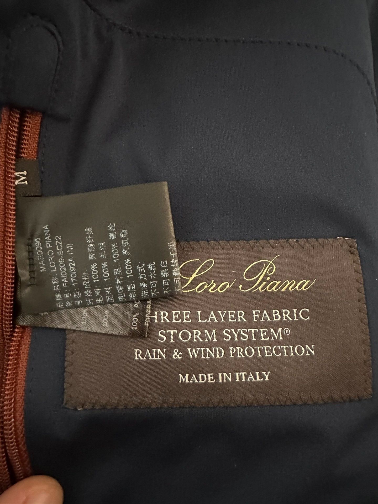 Loro Piana Loro Piana Men's Cashmere Coat with Hood Size US M / EU 48-50 / 2 - 7 Thumbnail