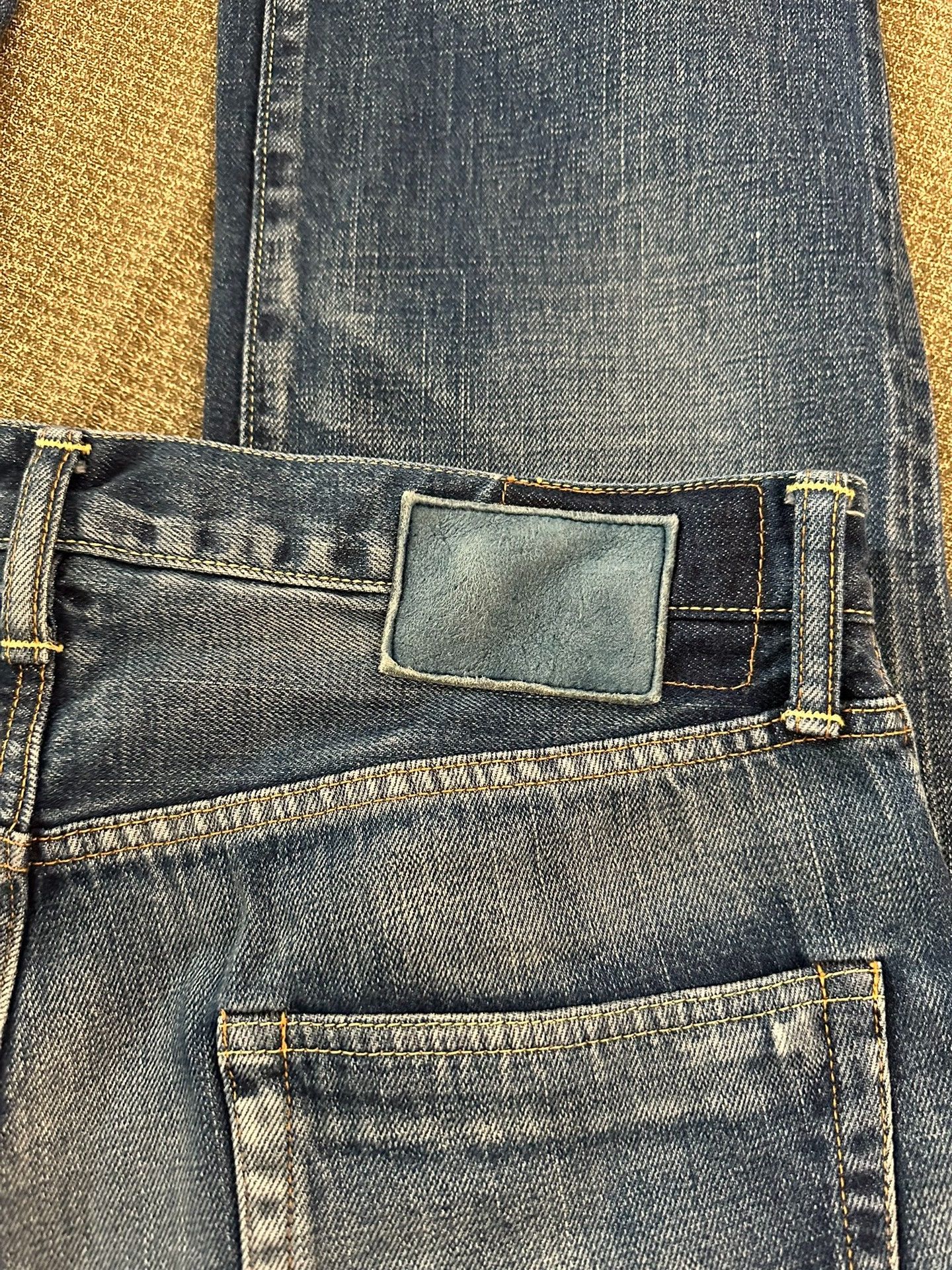 Visvim visvim social sculpture washed denim pants Size US 34 / EU 50 - 4 Thumbnail