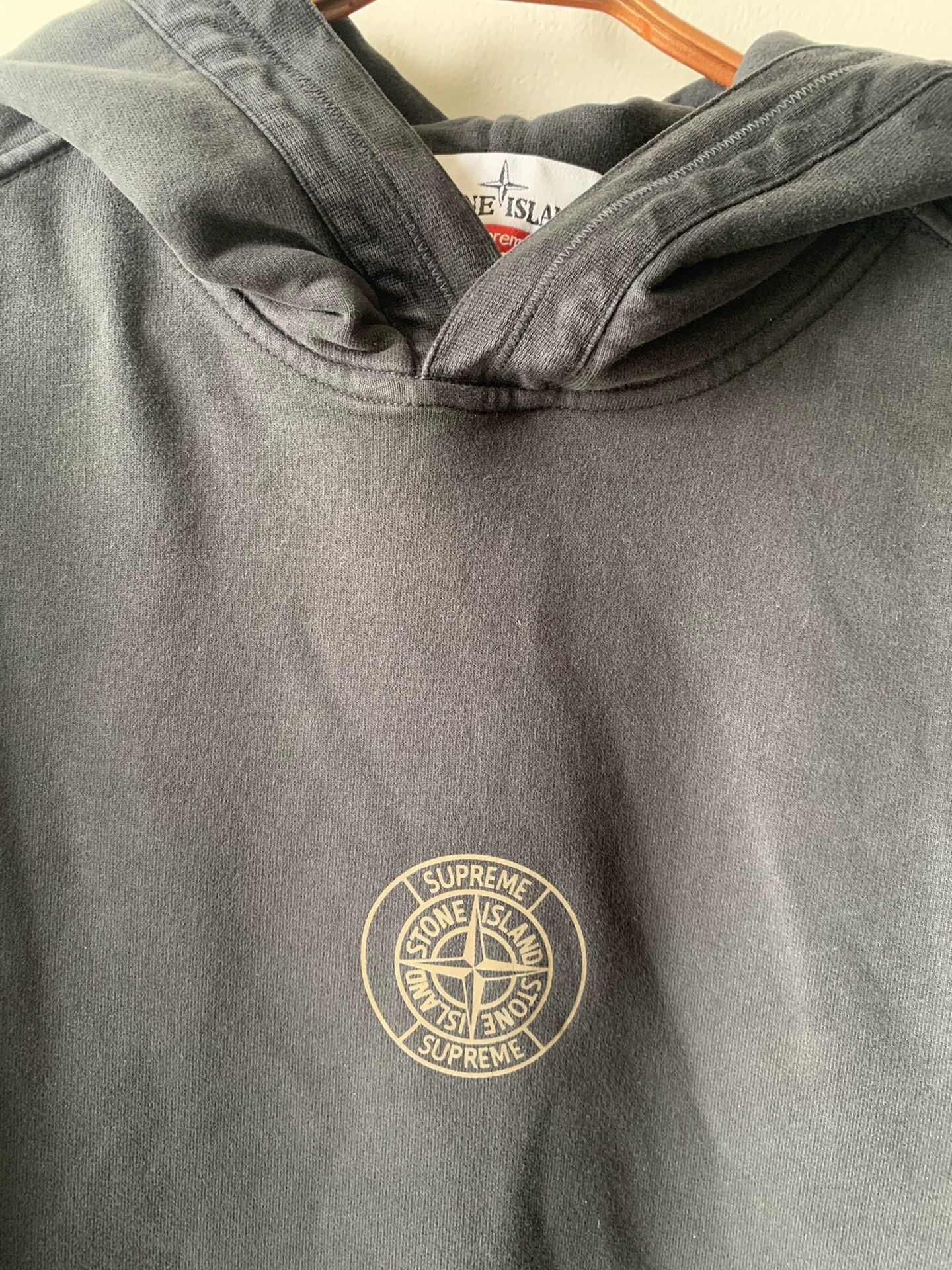 Stone Island stone island x supreme hooded sweatshirt Size US L / EU 52-54 / 3 - 3 Thumbnail