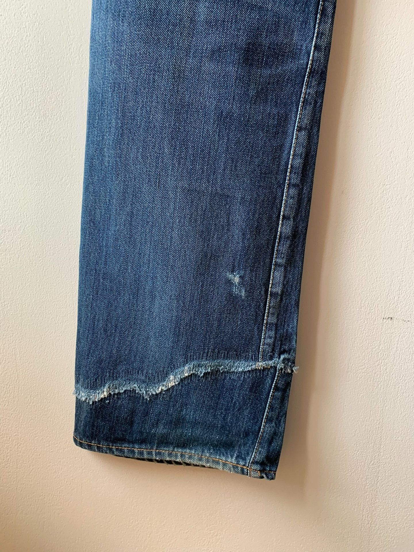 Mastermind Japan mastermind Japan Blue Shadow Dual Waist Jeans Size US 34 / EU 50 - 8 Thumbnail